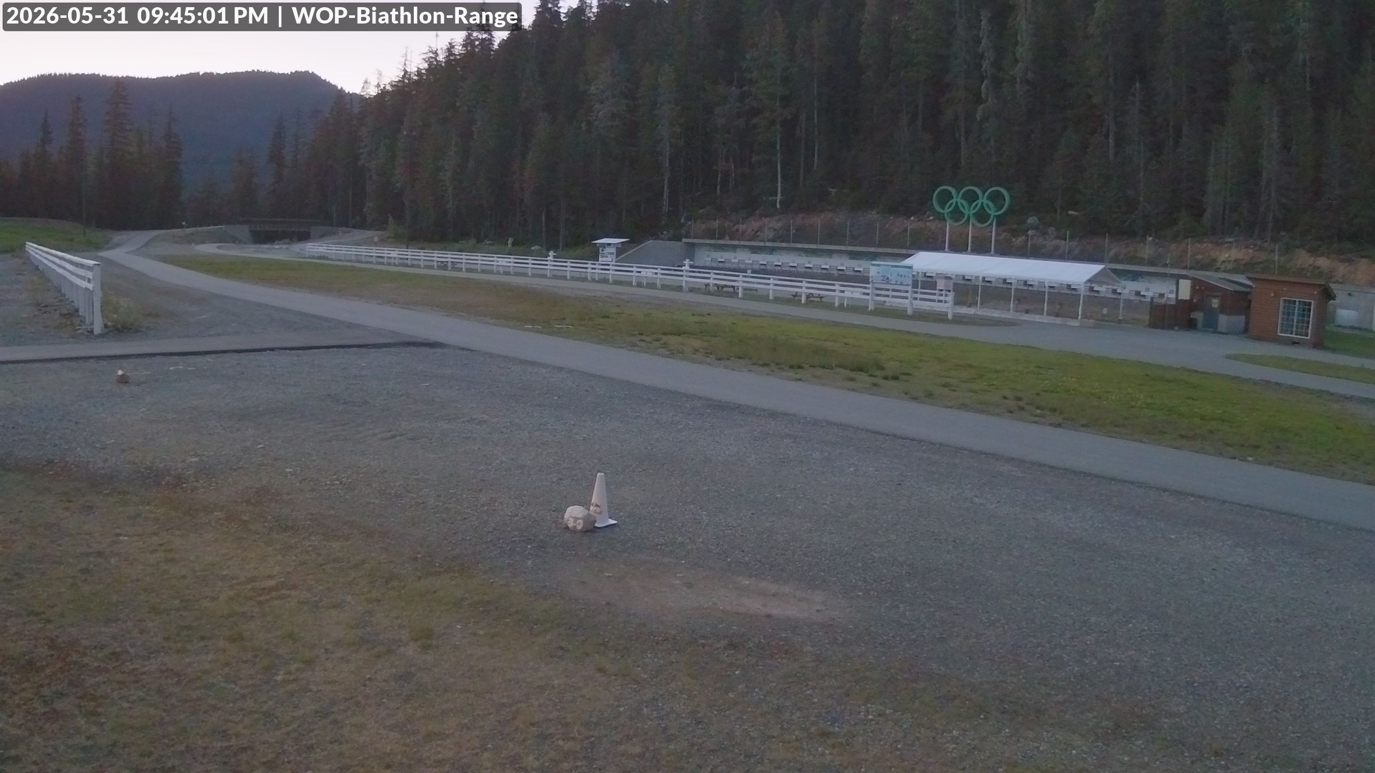 View looking North East to the Olympic Biathlon Range