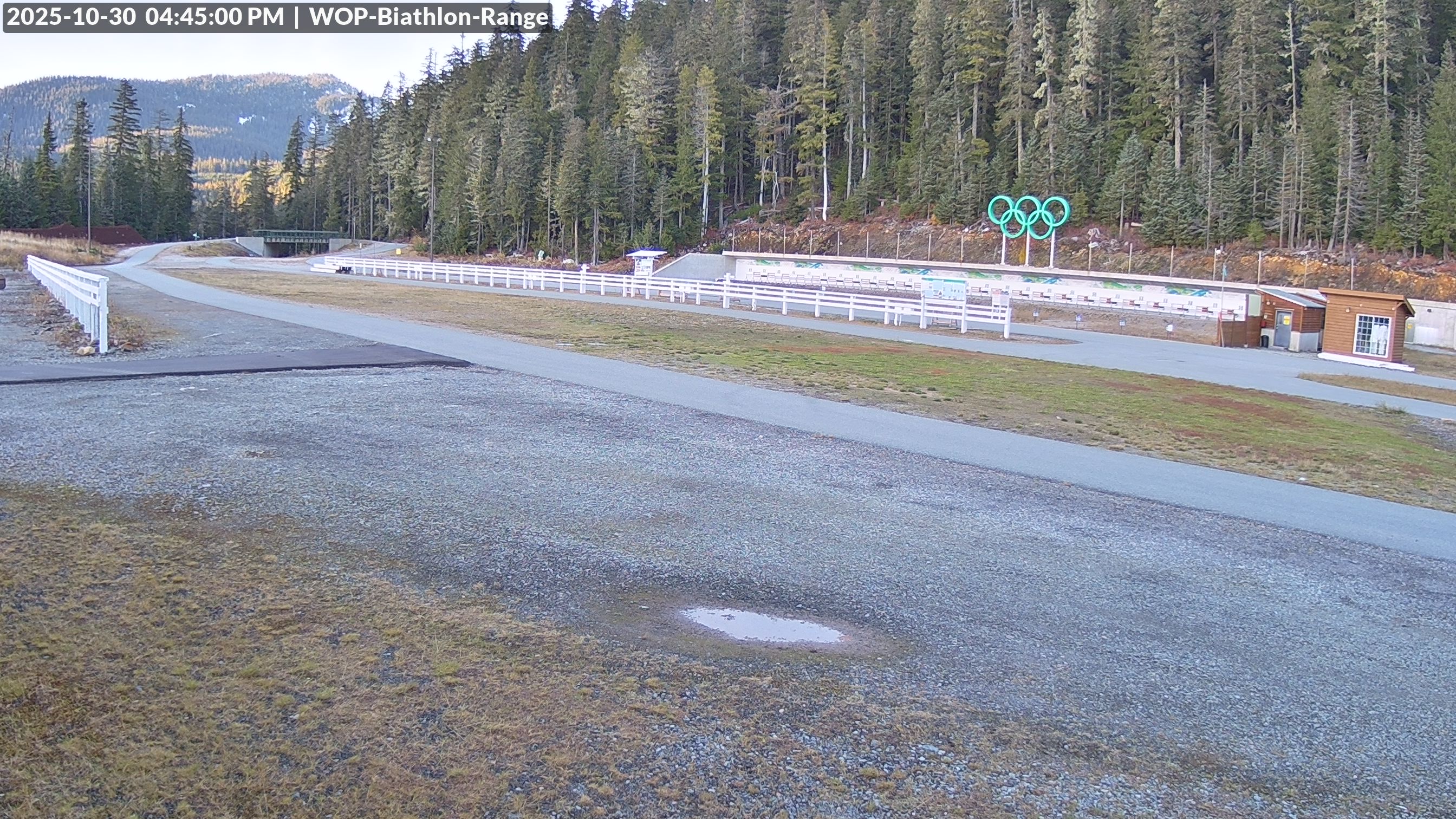 View looking North East to the Olympic Biathlon Range
