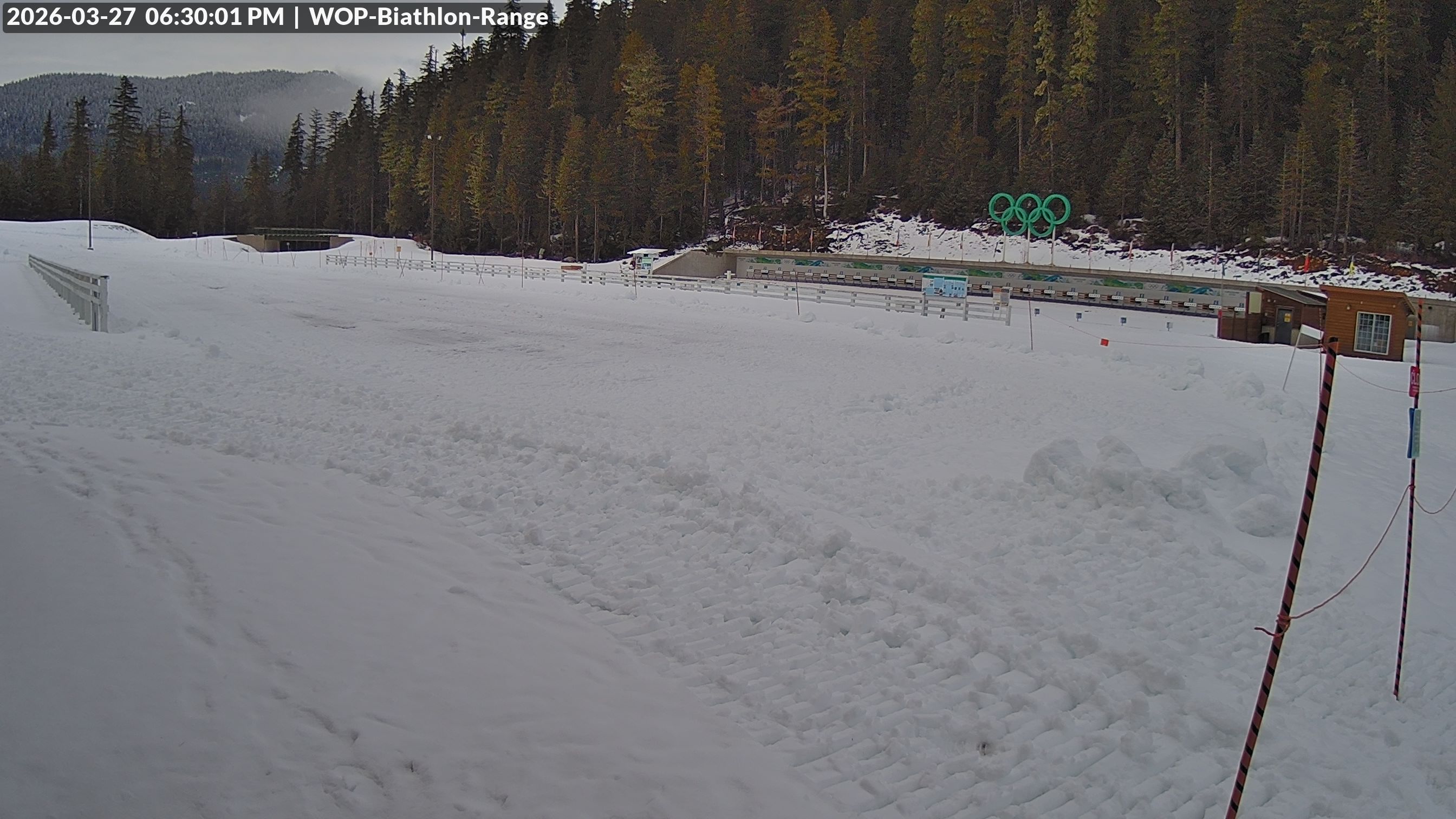 View looking North East to the Olympic Biathlon Range