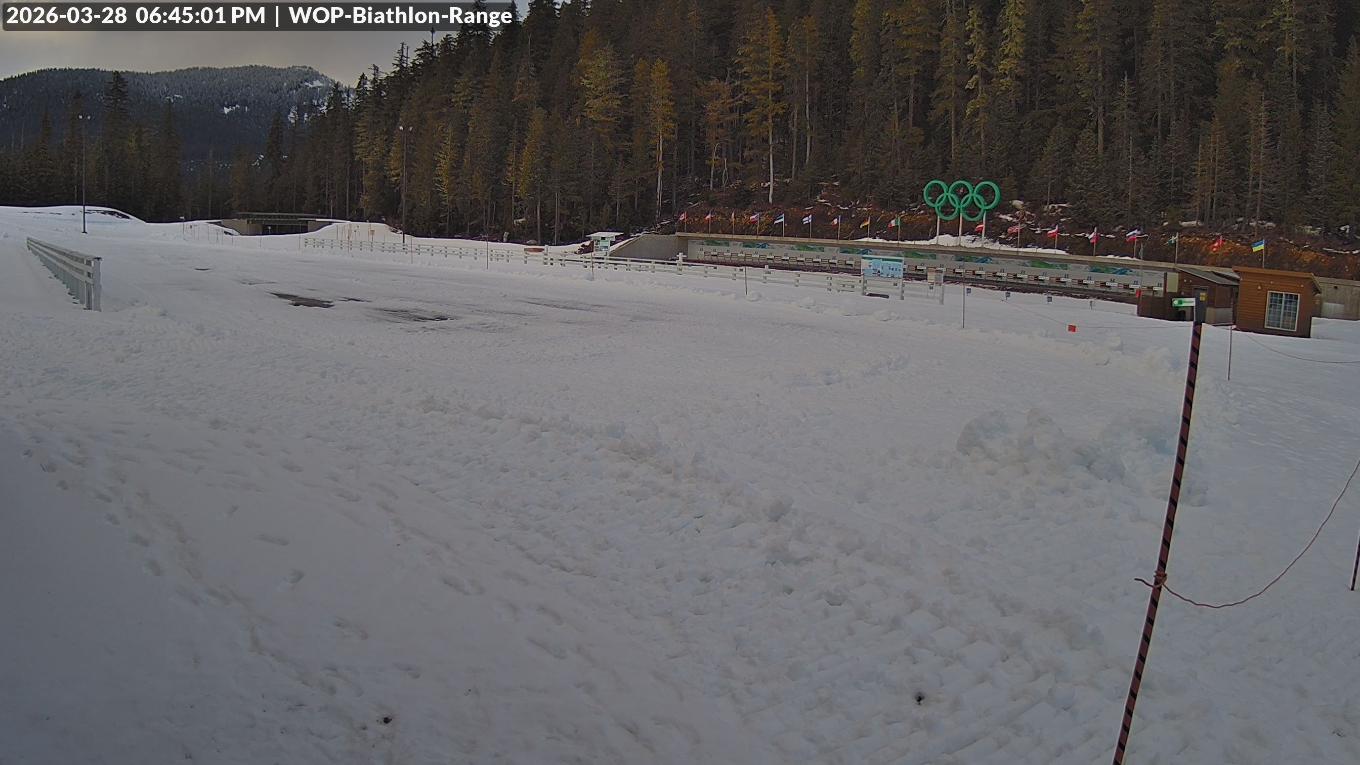 View looking North East to the Olympic Biathlon Range