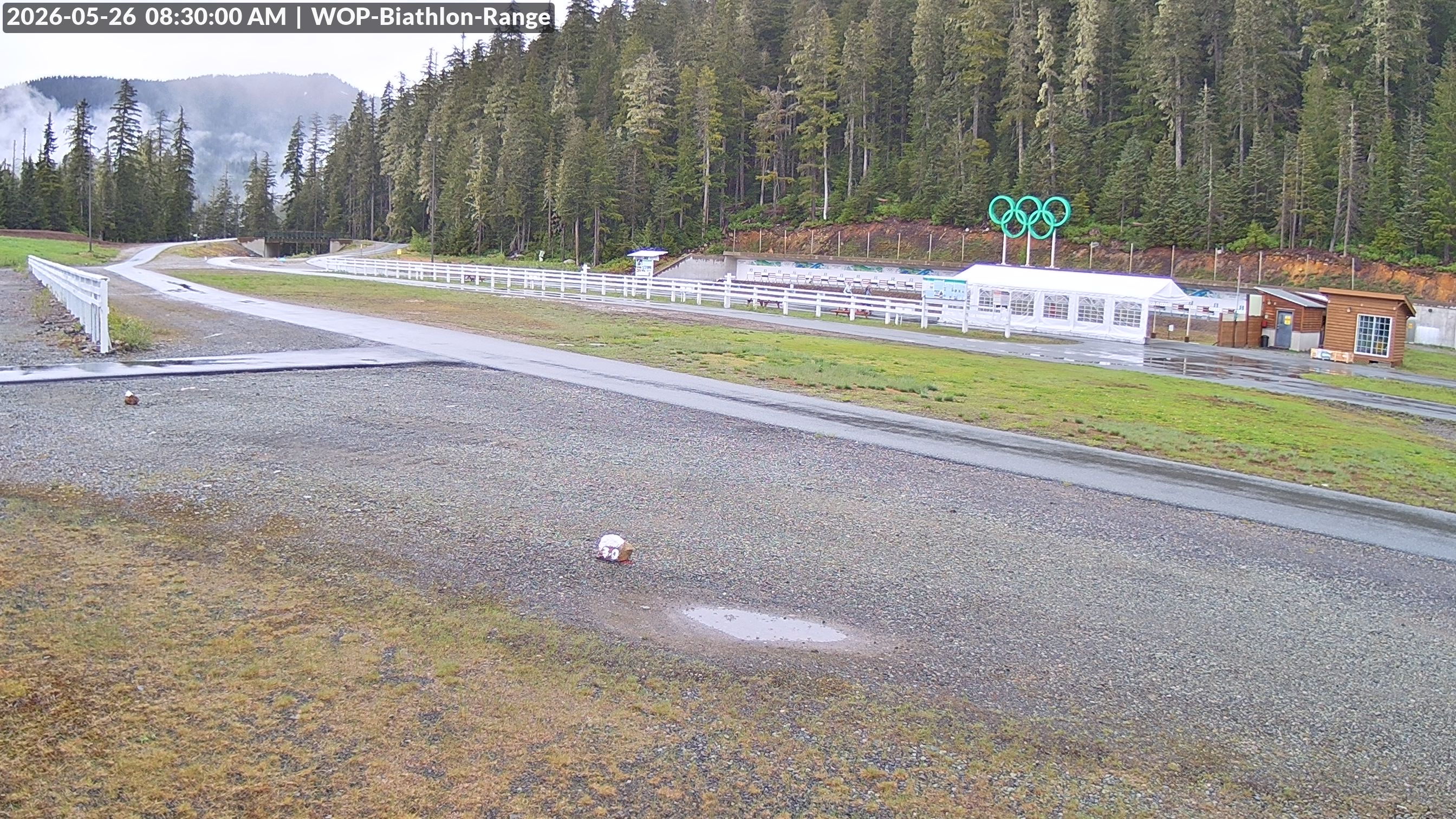 View looking North East to the Olympic Biathlon Range
