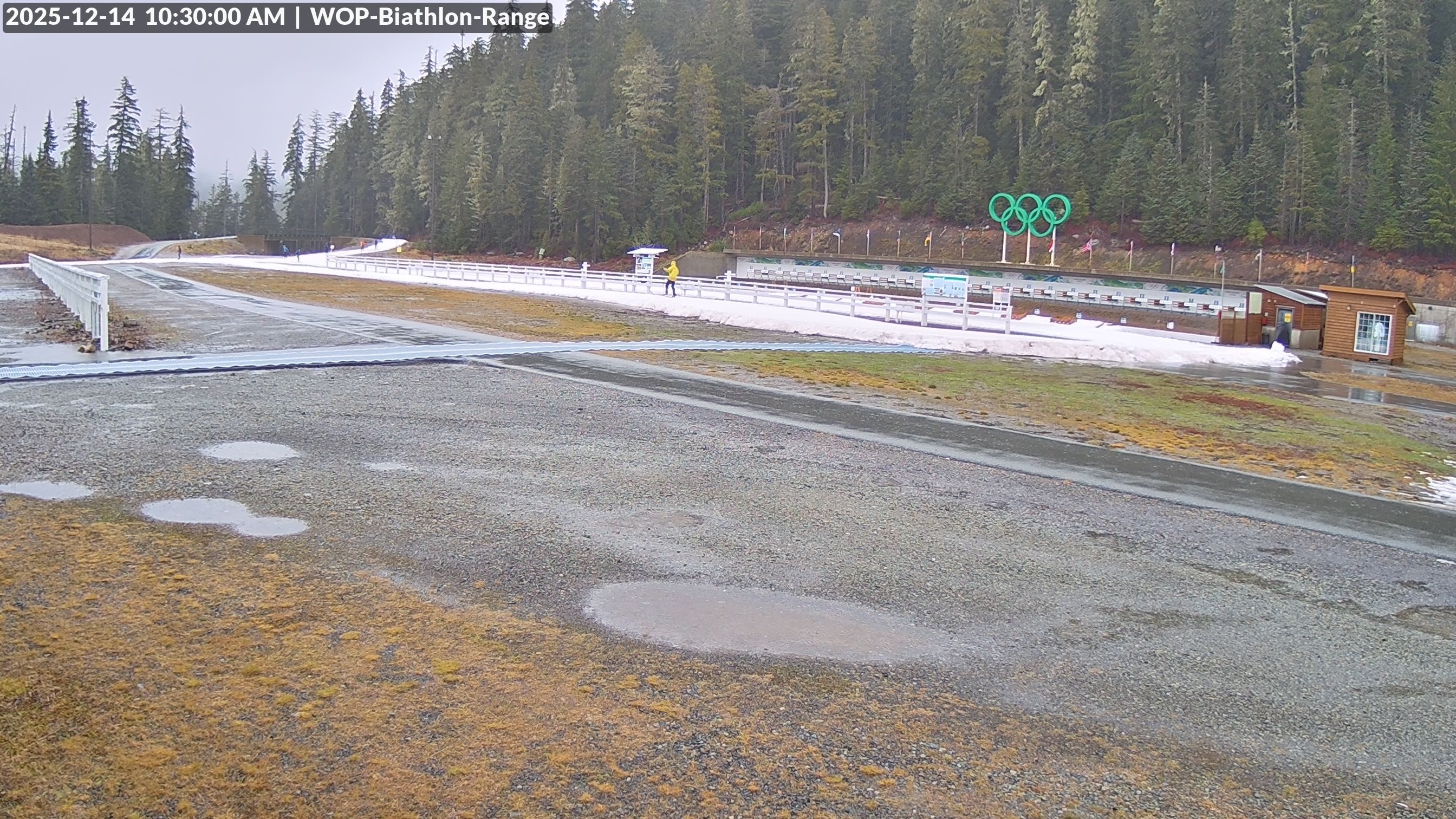 View looking North East to the Olympic Biathlon Range