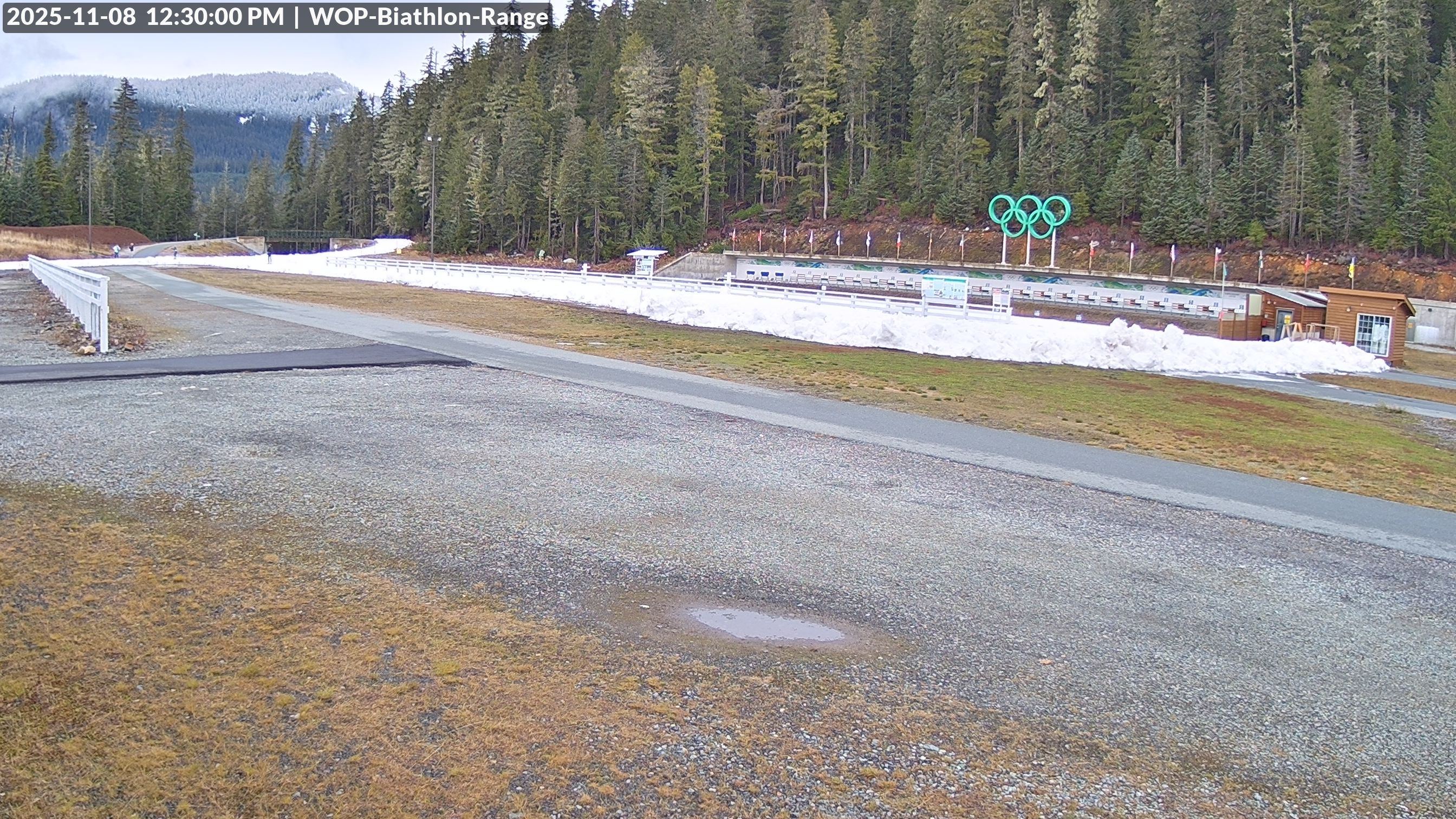 View looking North East to the Olympic Biathlon Range