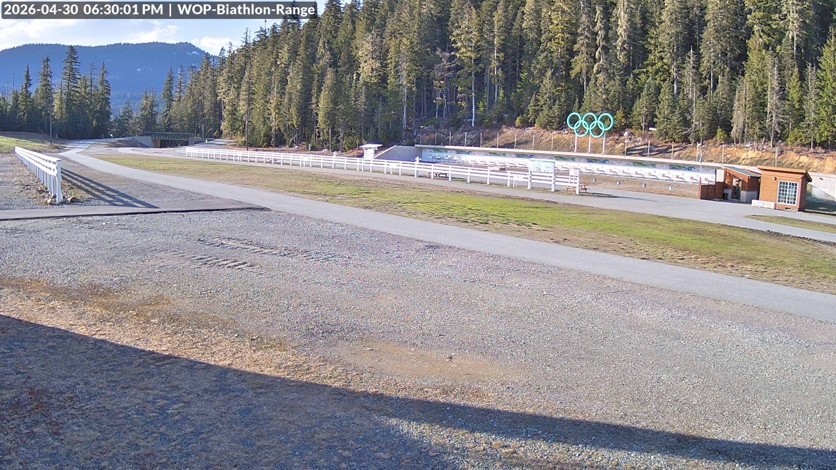 View looking North East to the Olympic Biathlon Range