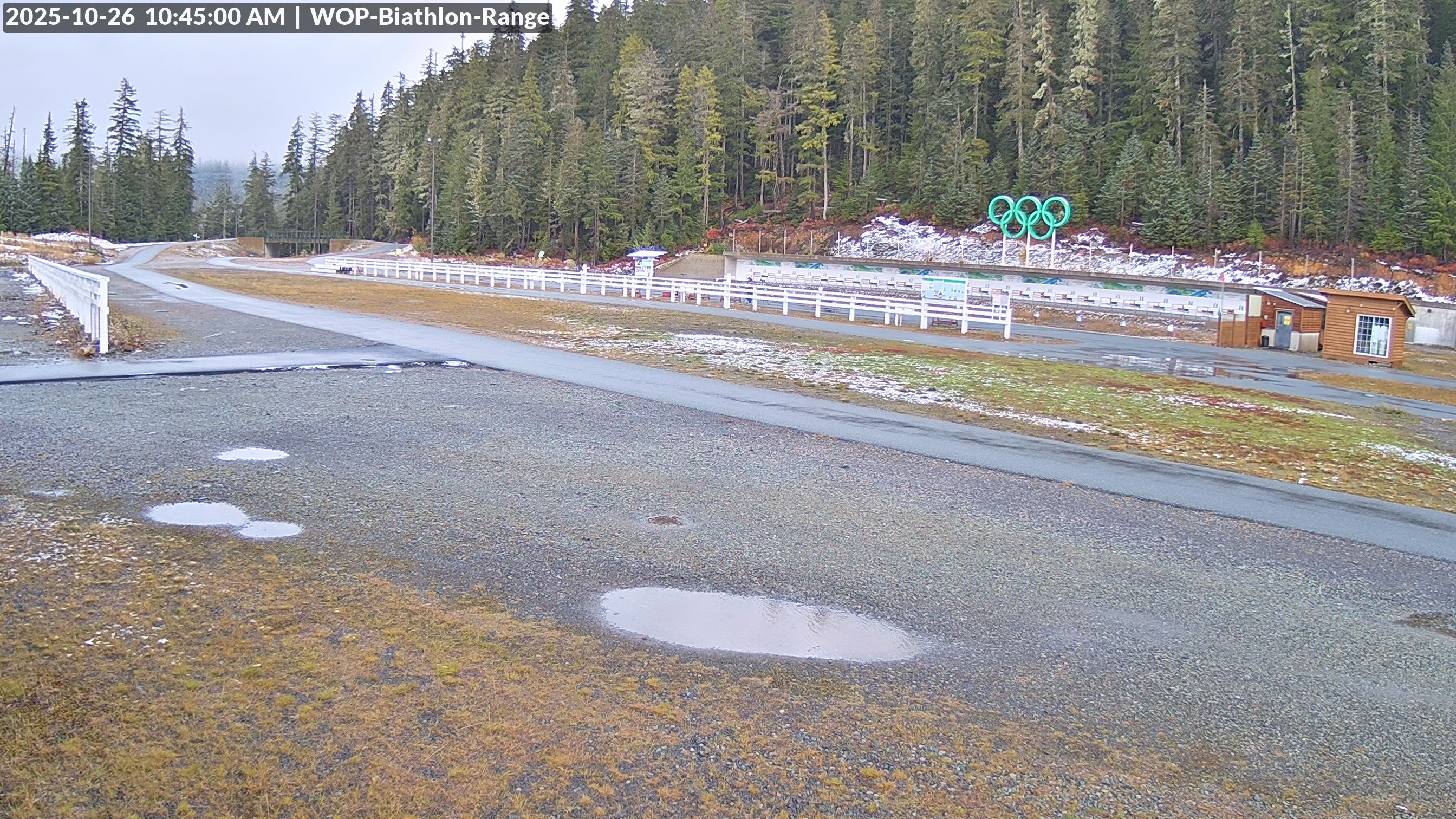 View looking North East to the Olympic Biathlon Range