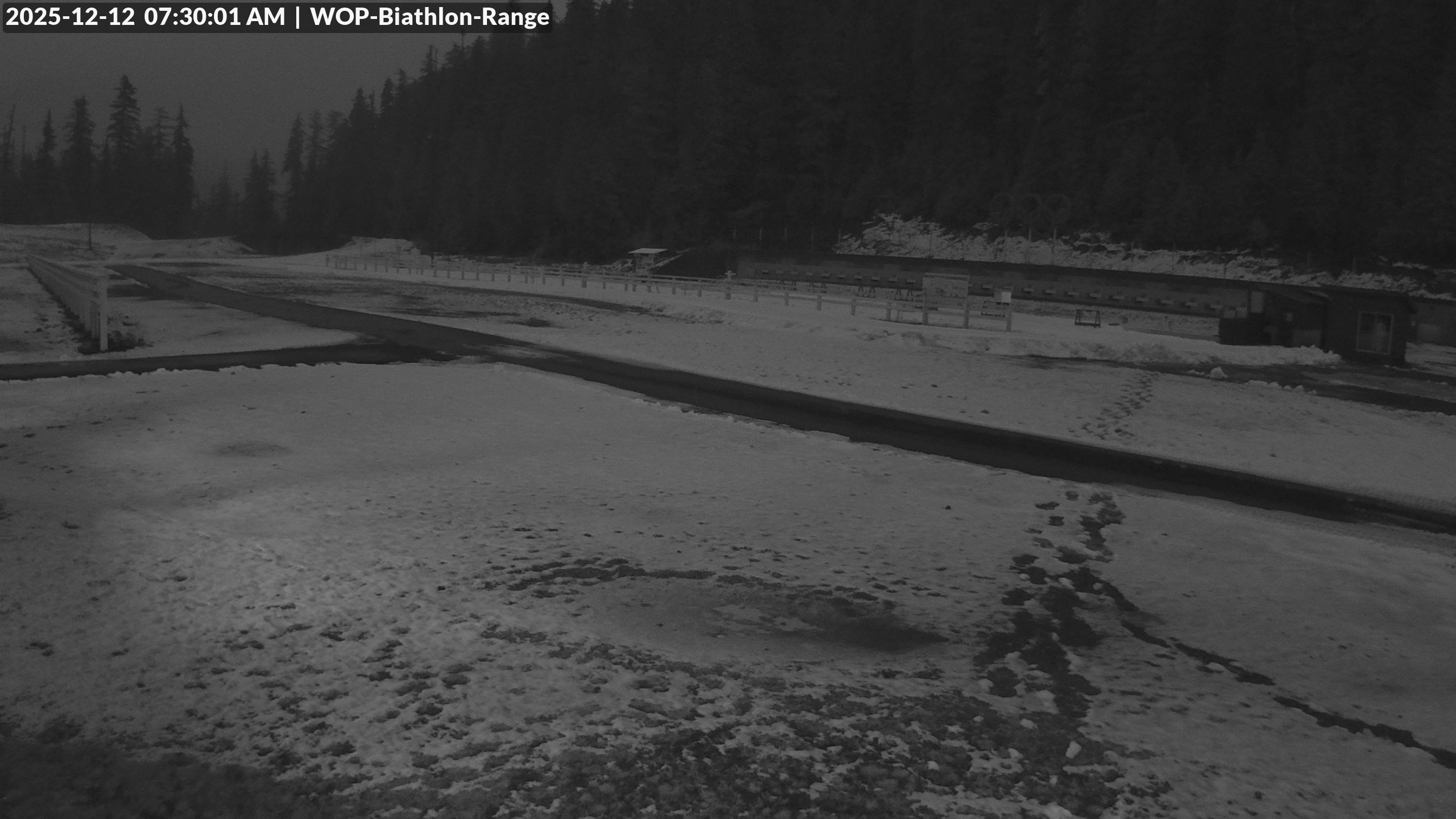 View looking North East to the Olympic Biathlon Range