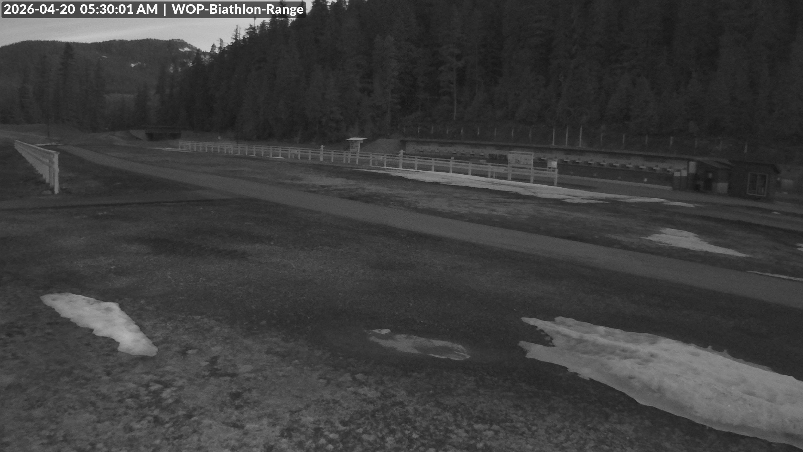 View looking North East to the Olympic Biathlon Range