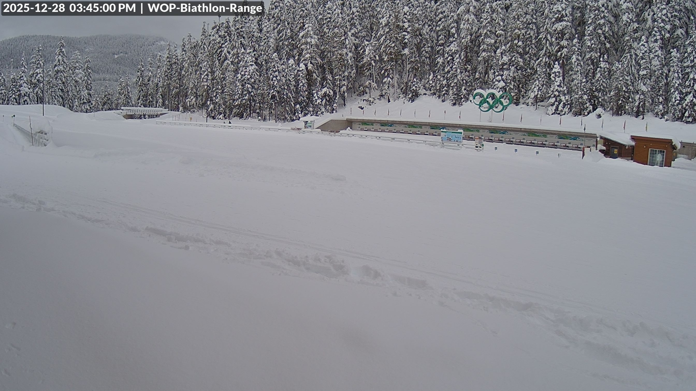 View looking North East to the Olympic Biathlon Range