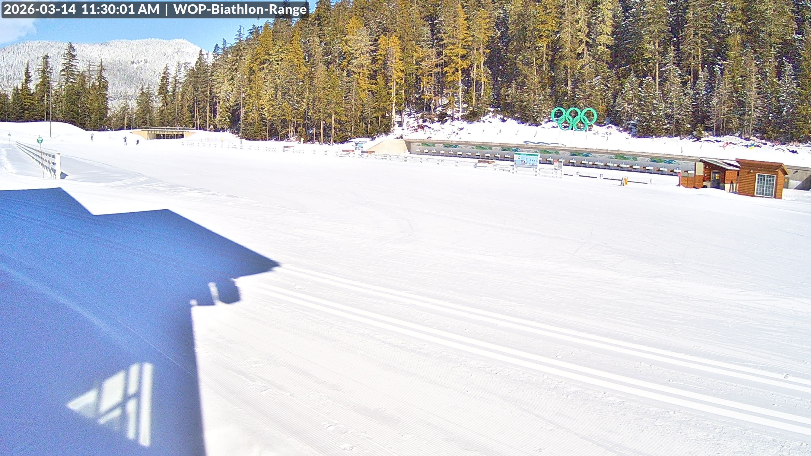 View looking North East to the Olympic Biathlon Range