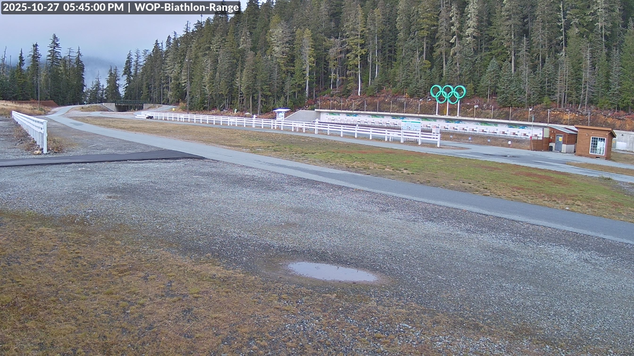 View looking North East to the Olympic Biathlon Range