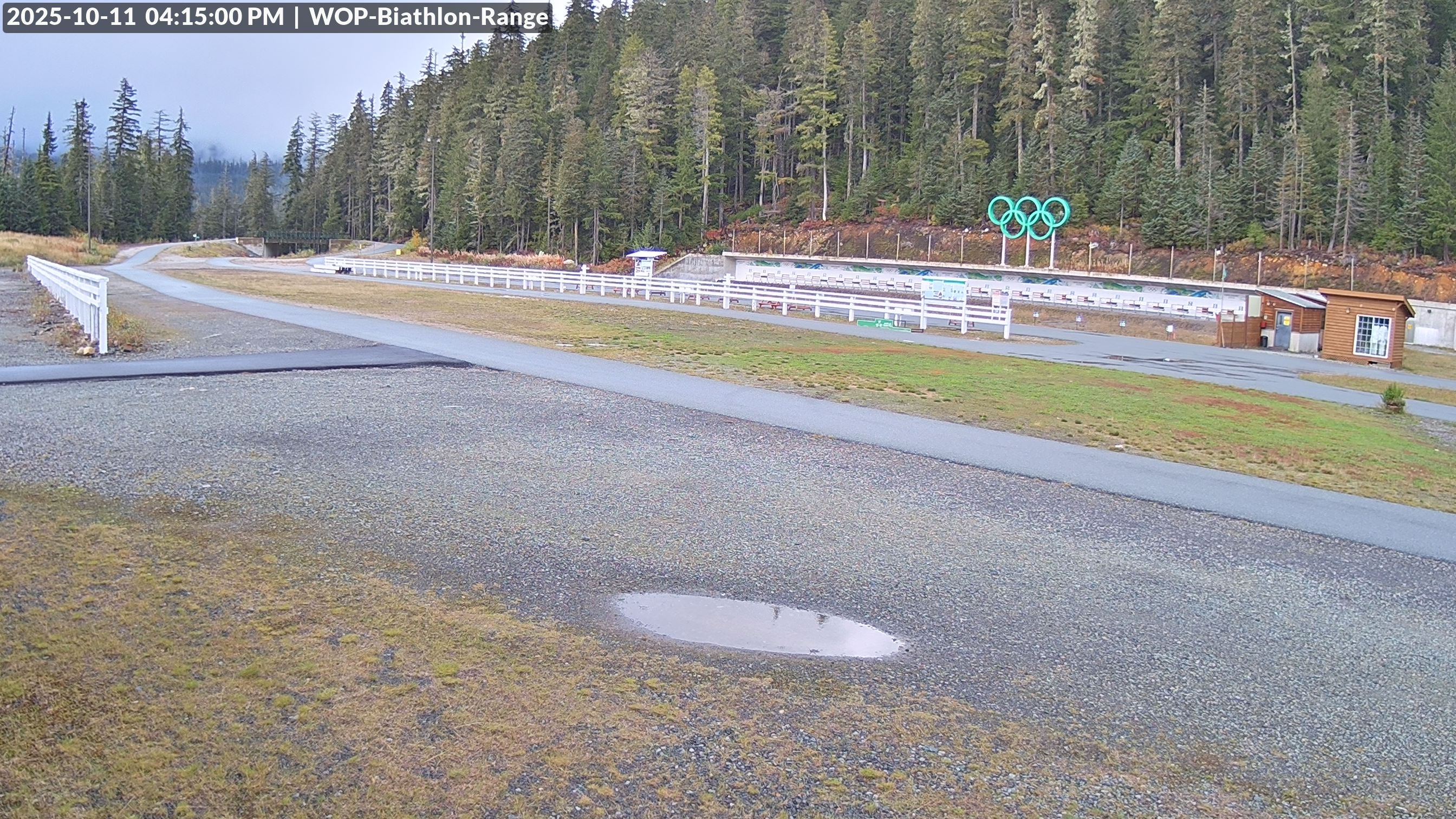 View looking North East to the Olympic Biathlon Range