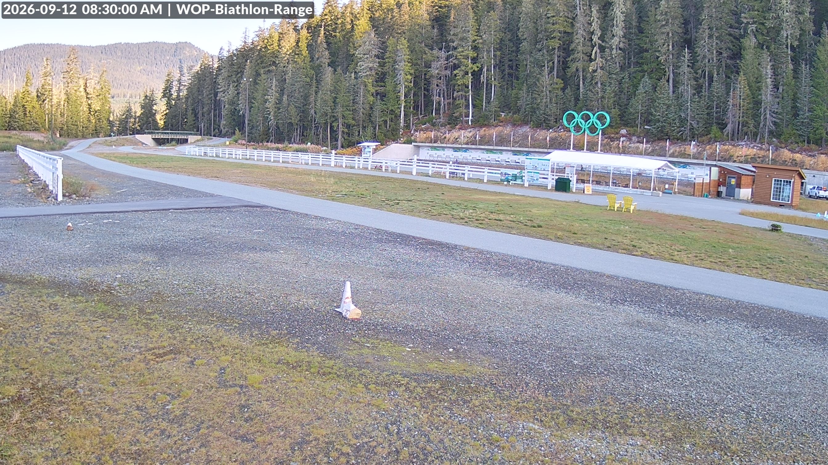 View looking North East to the Olympic Biathlon Range