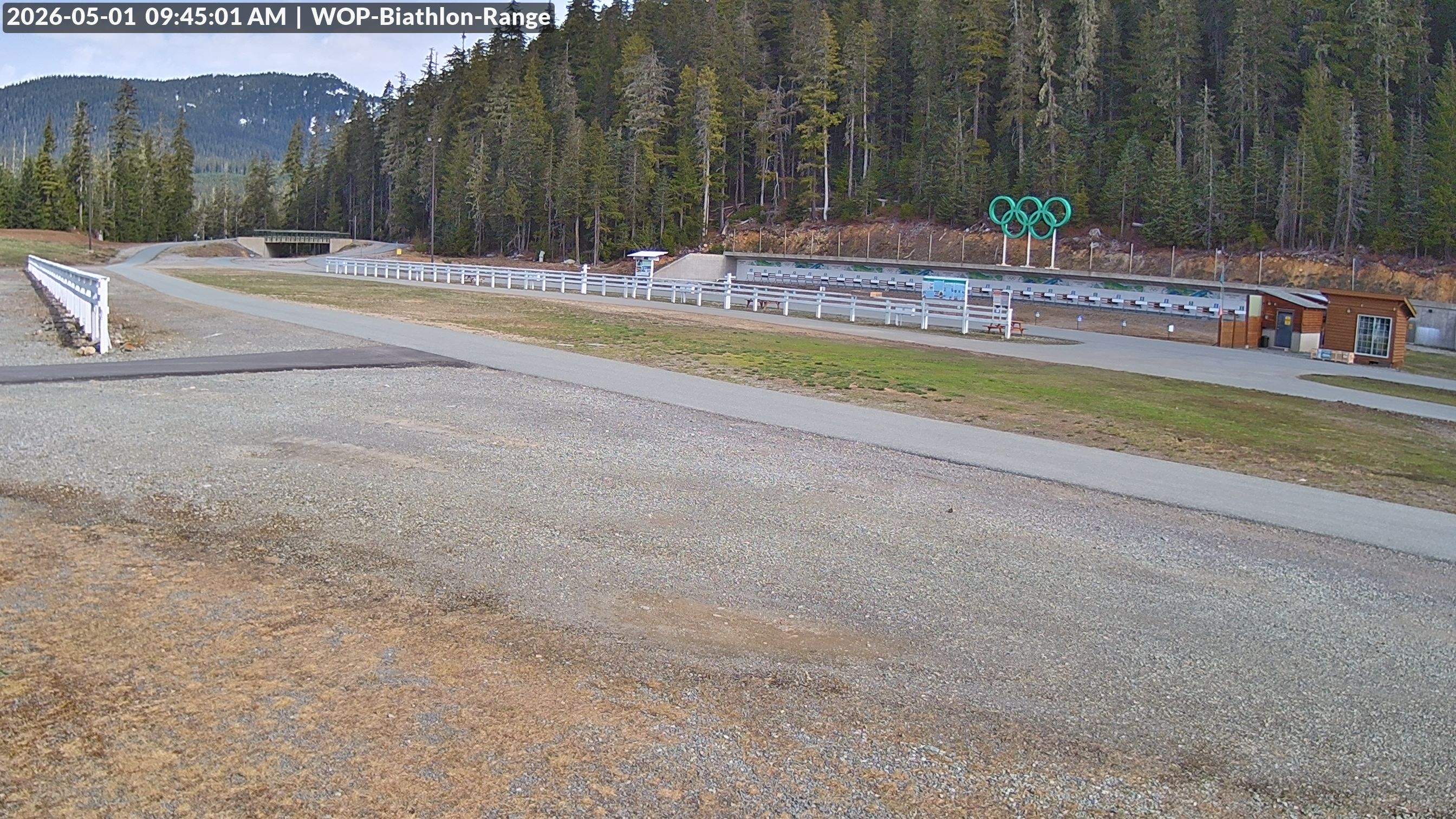 View looking North East to the Olympic Biathlon Range