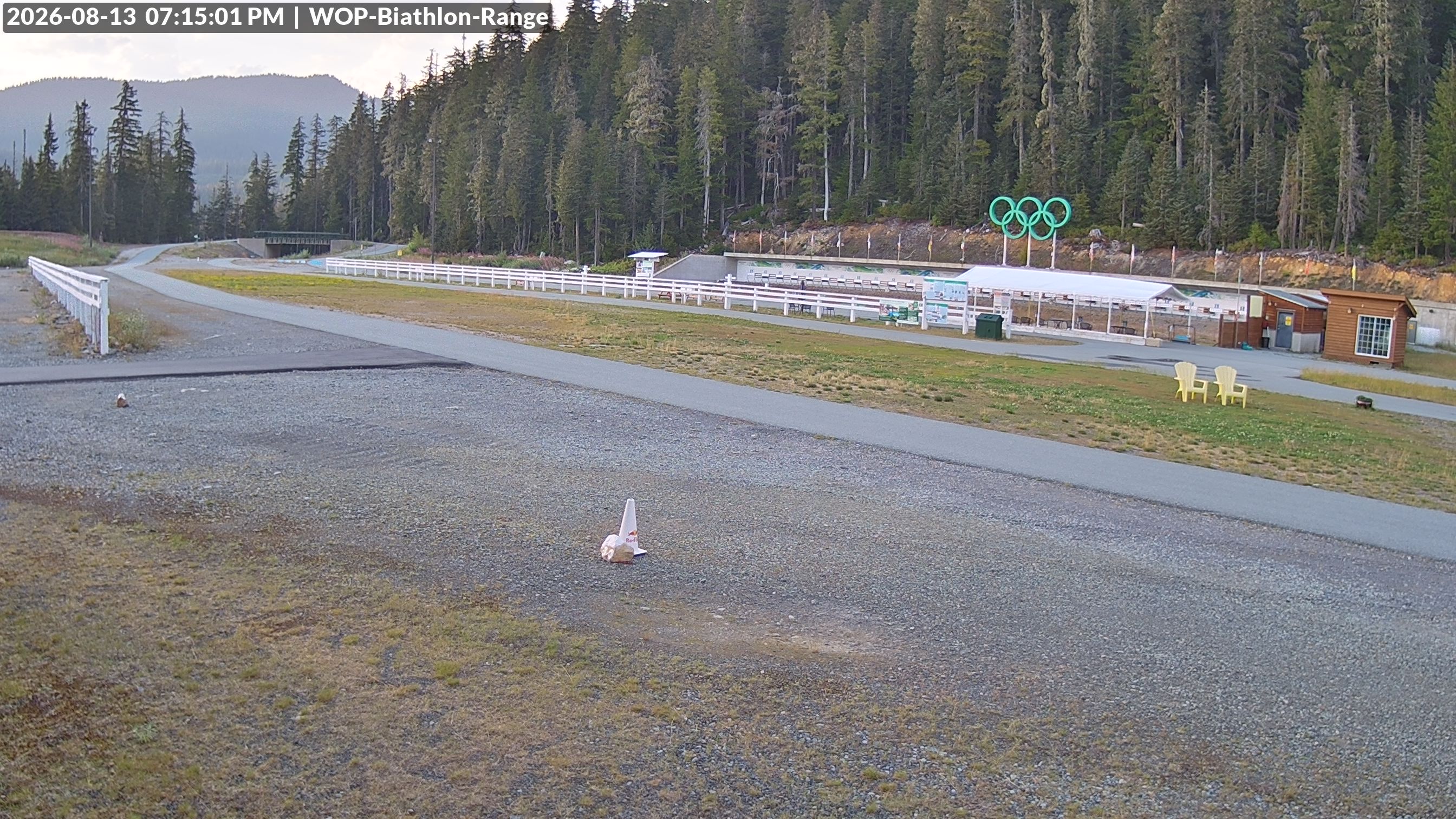 View looking North East to the Olympic Biathlon Range