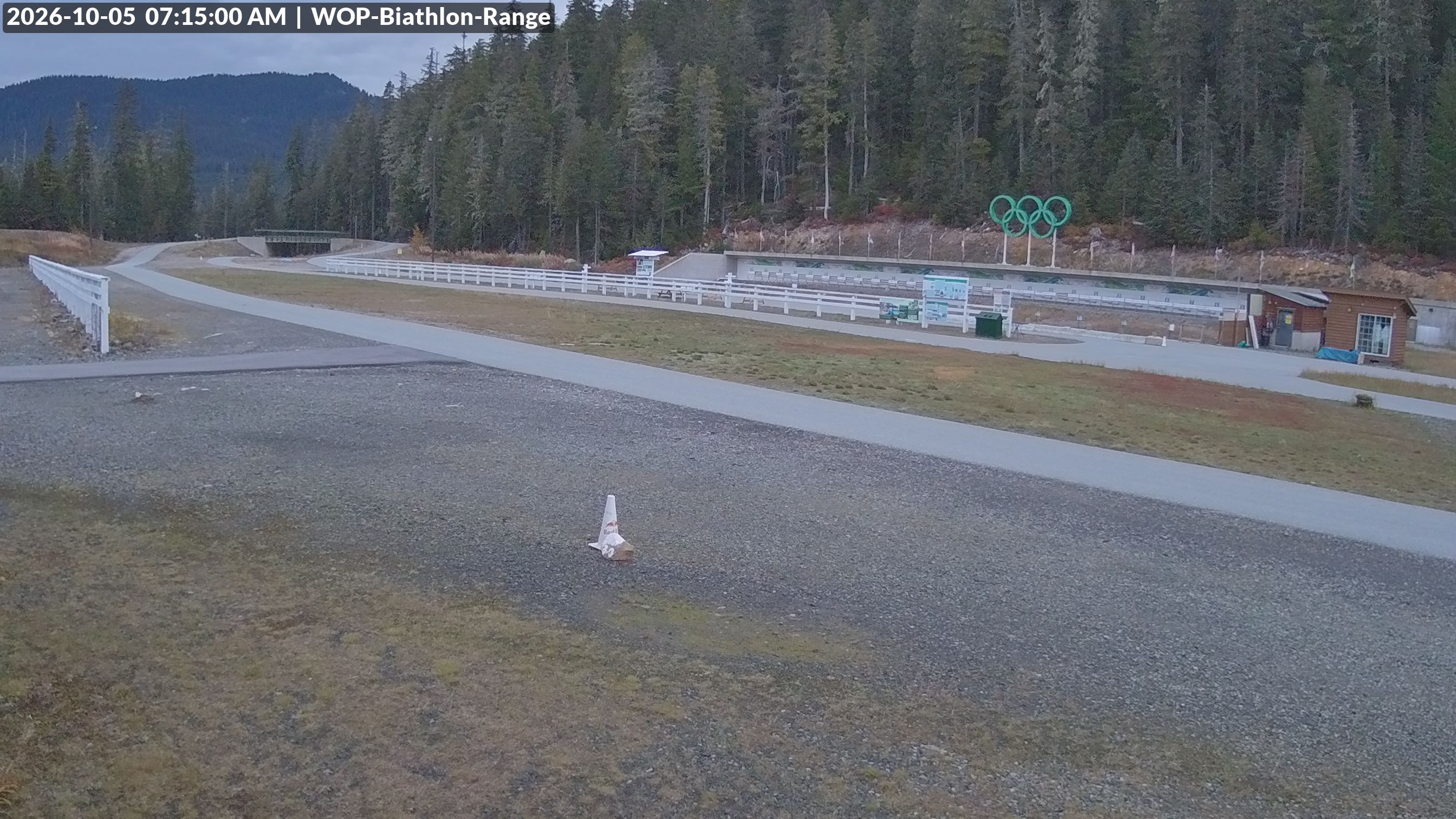 View looking North East to the Olympic Biathlon Range