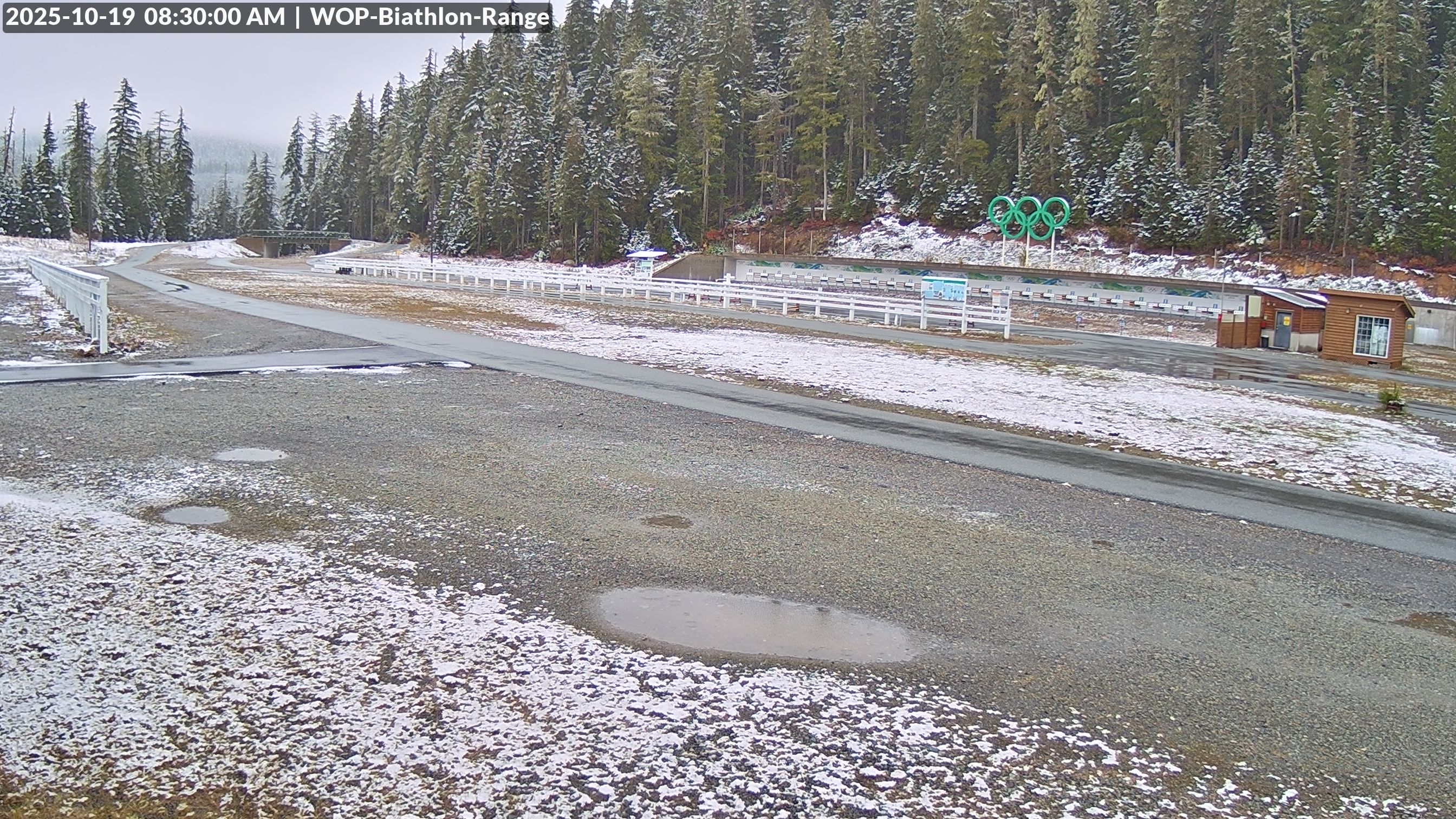 View looking North East to the Olympic Biathlon Range