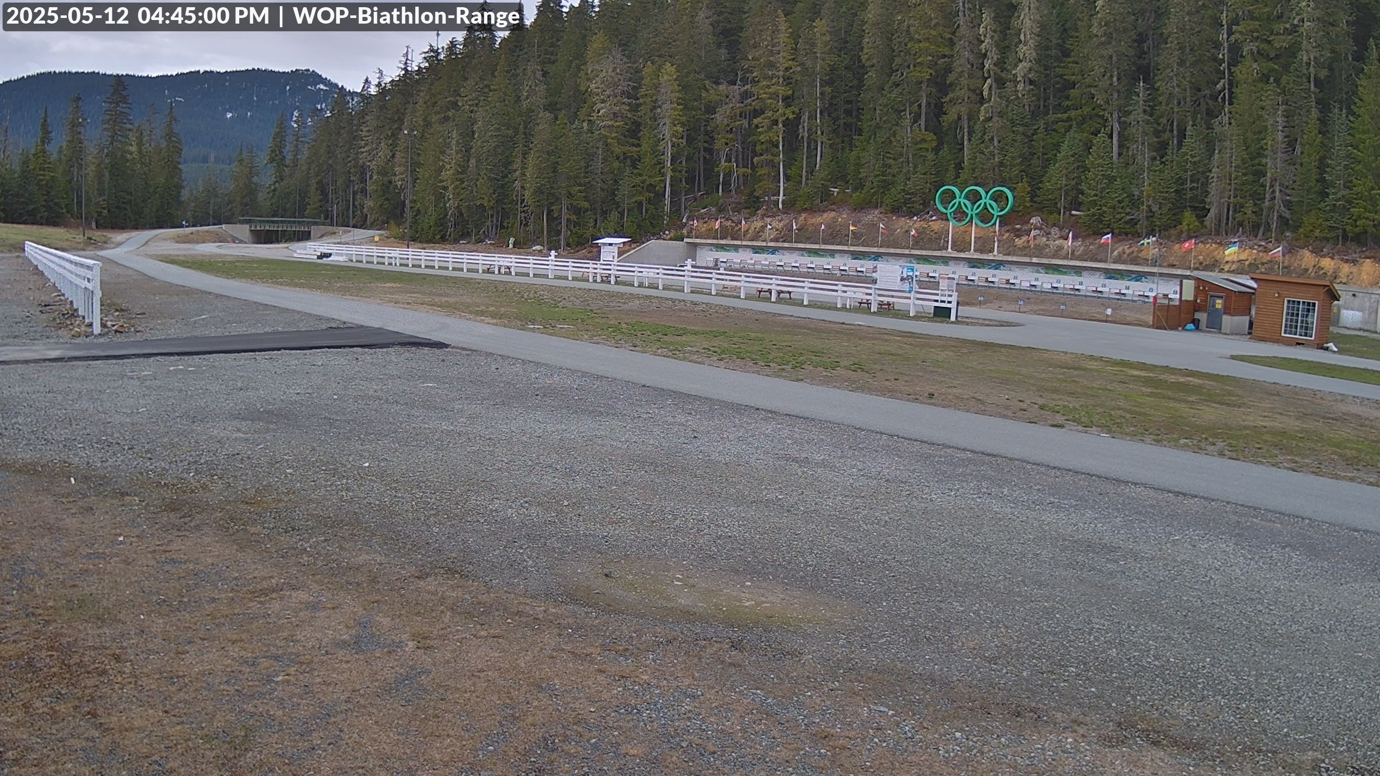 View looking North East to the Olympic Biathlon Range