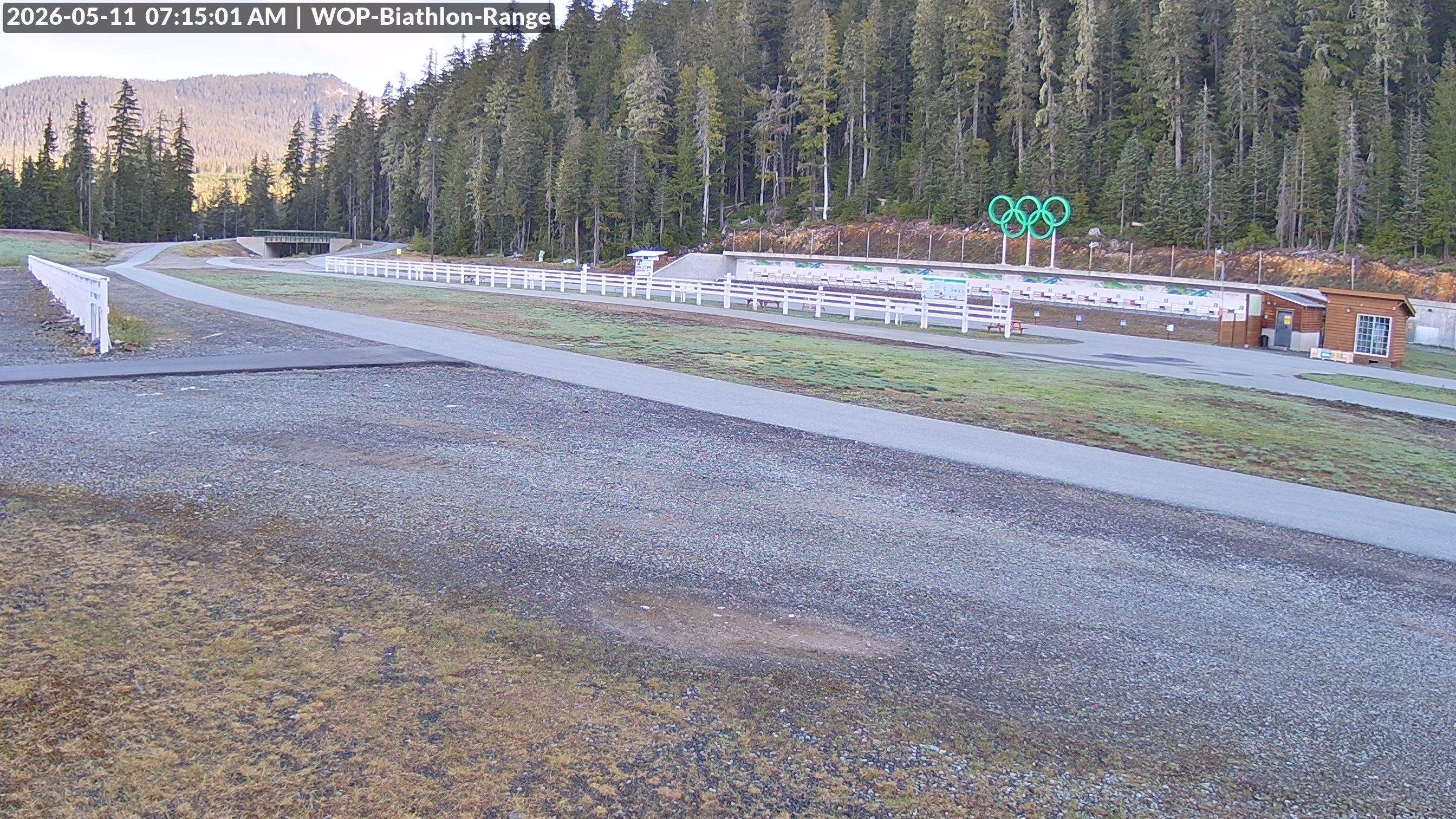 View looking North East to the Olympic Biathlon Range