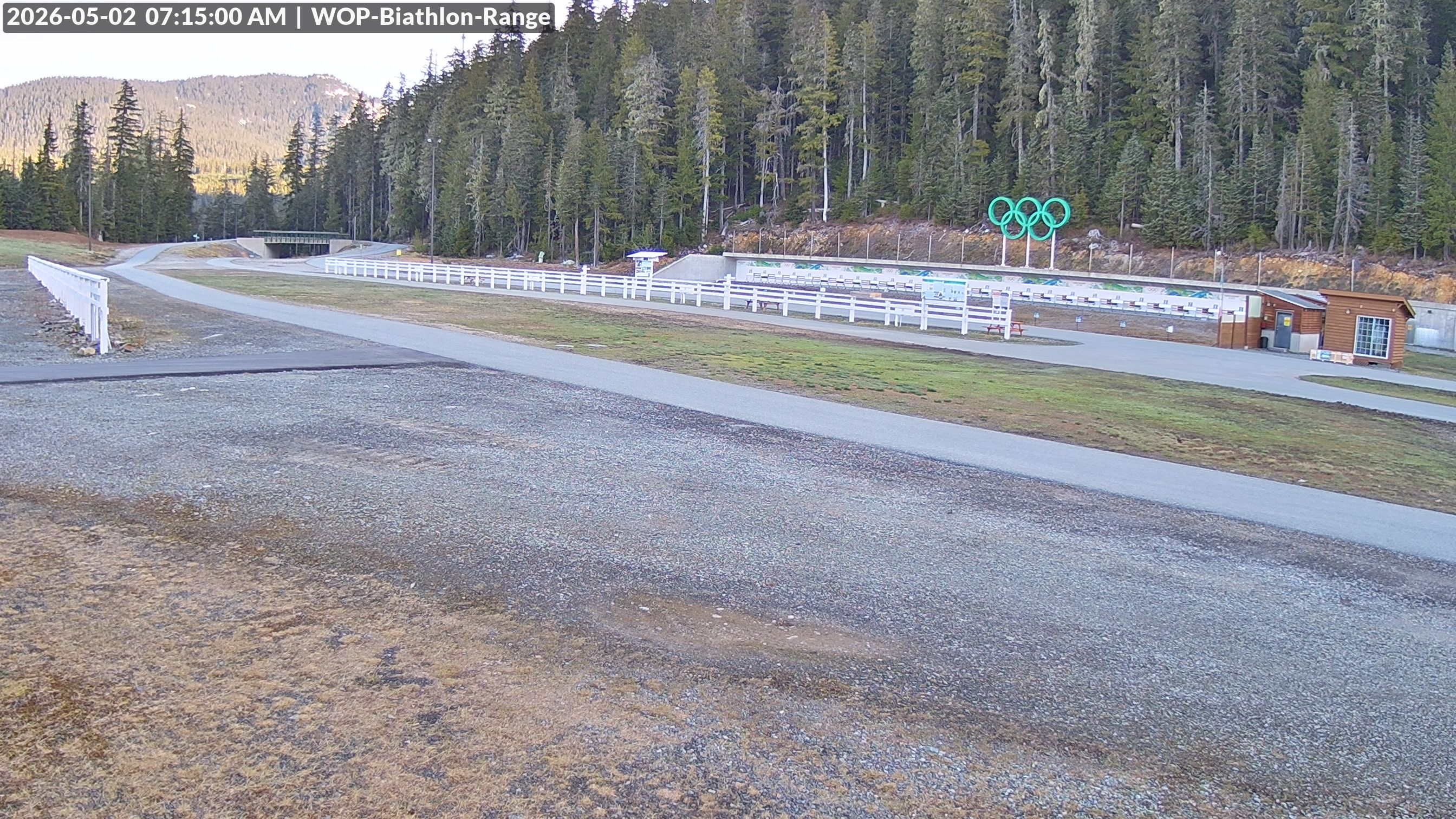 View looking North East to the Olympic Biathlon Range