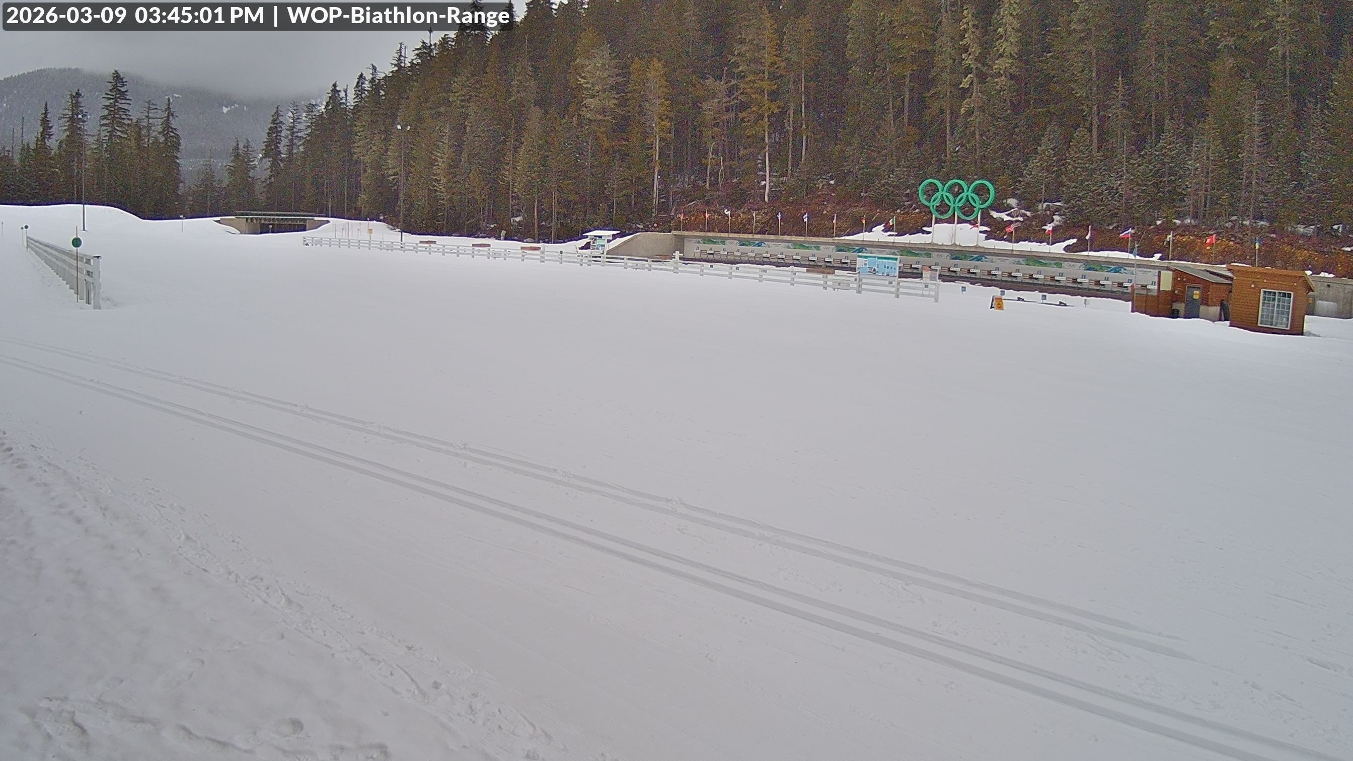 View looking North East to the Olympic Biathlon Range