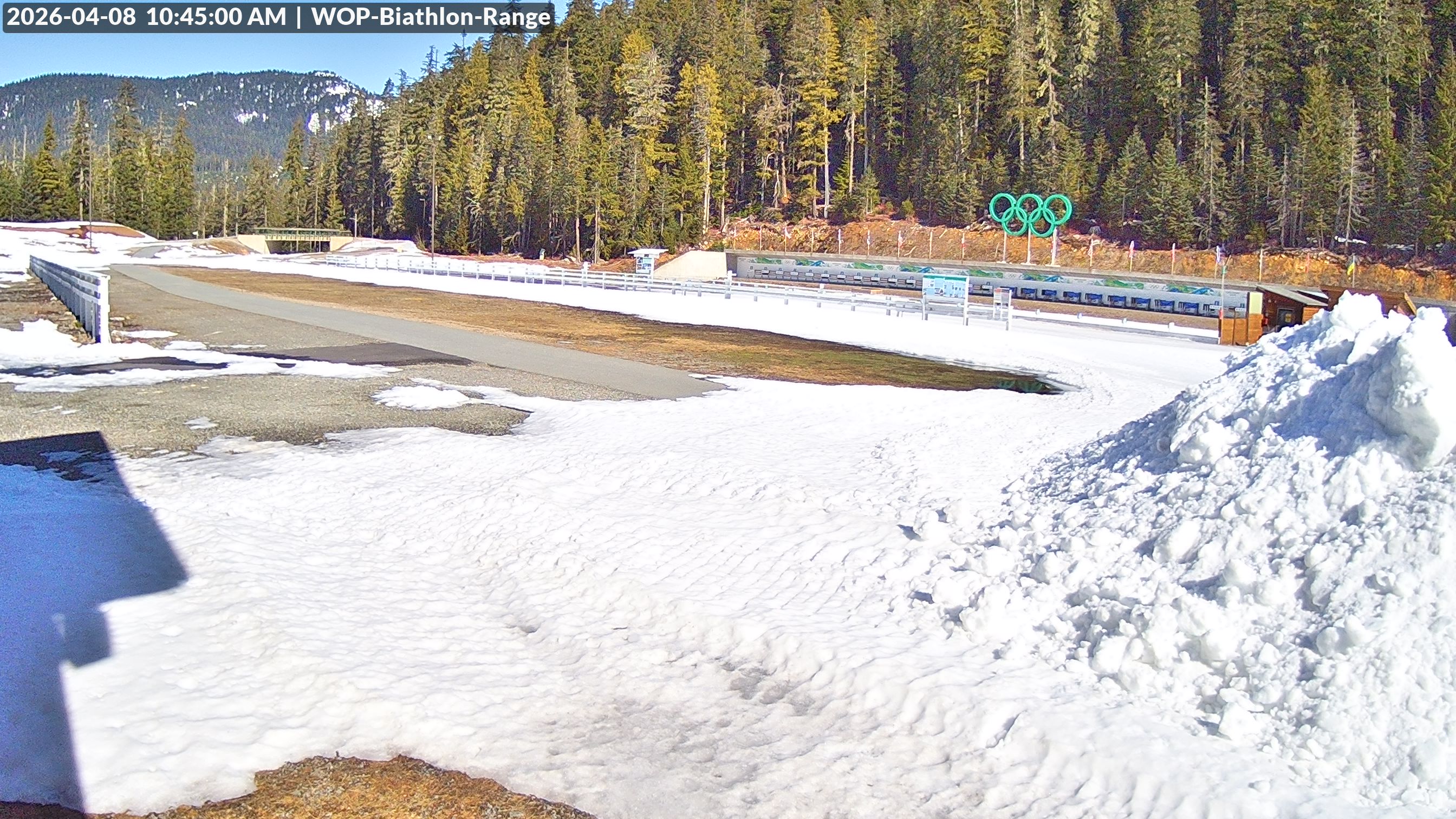 View looking North East to the Olympic Biathlon Range