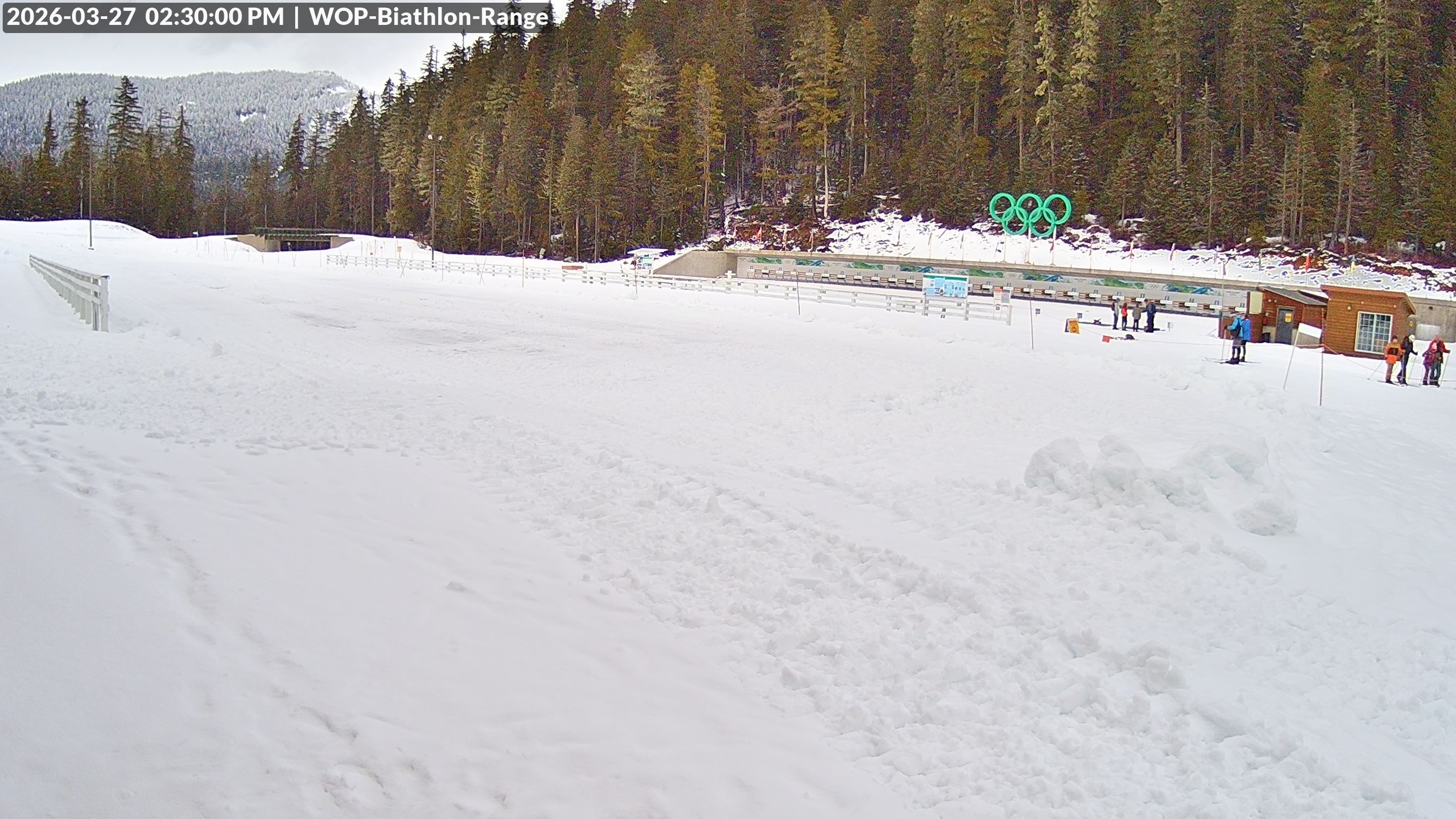 View looking North East to the Olympic Biathlon Range