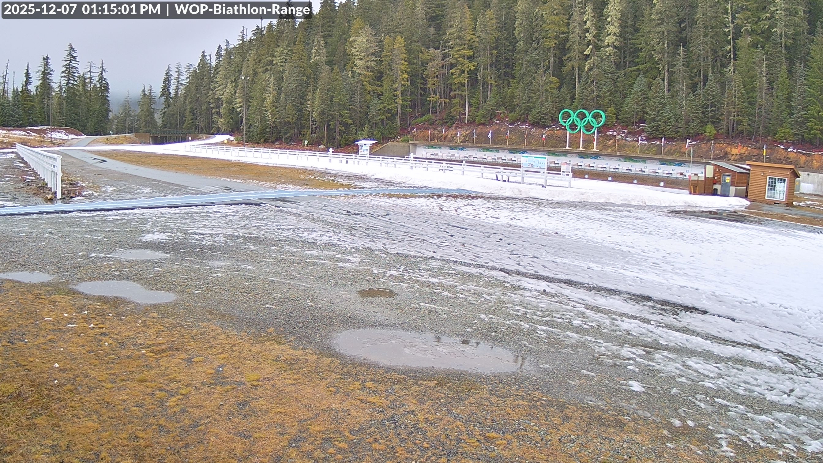 View looking North East to the Olympic Biathlon Range