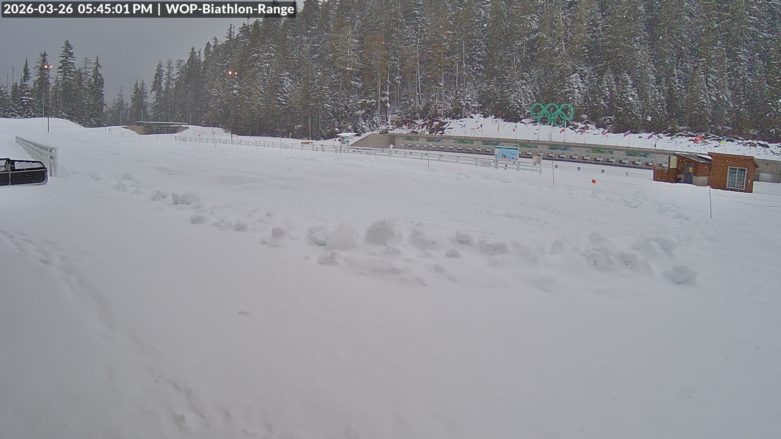 View looking North East to the Olympic Biathlon Range