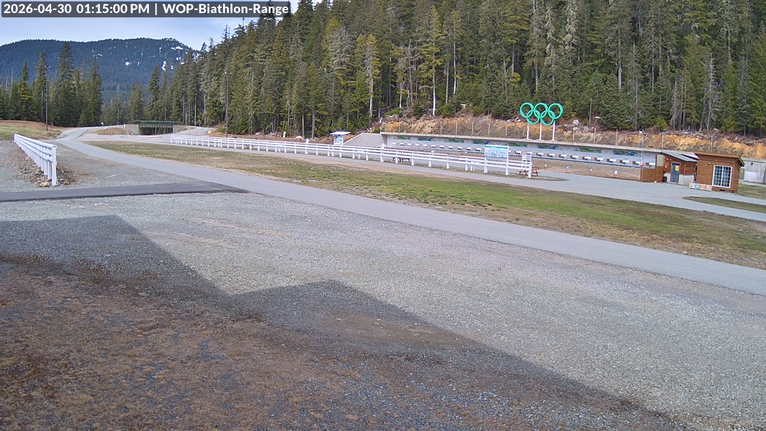 View looking North East to the Olympic Biathlon Range