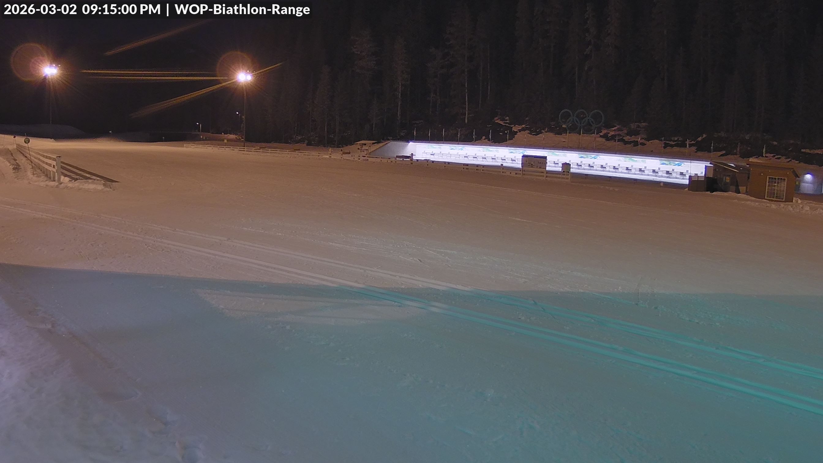 View looking North East to the Olympic Biathlon Range