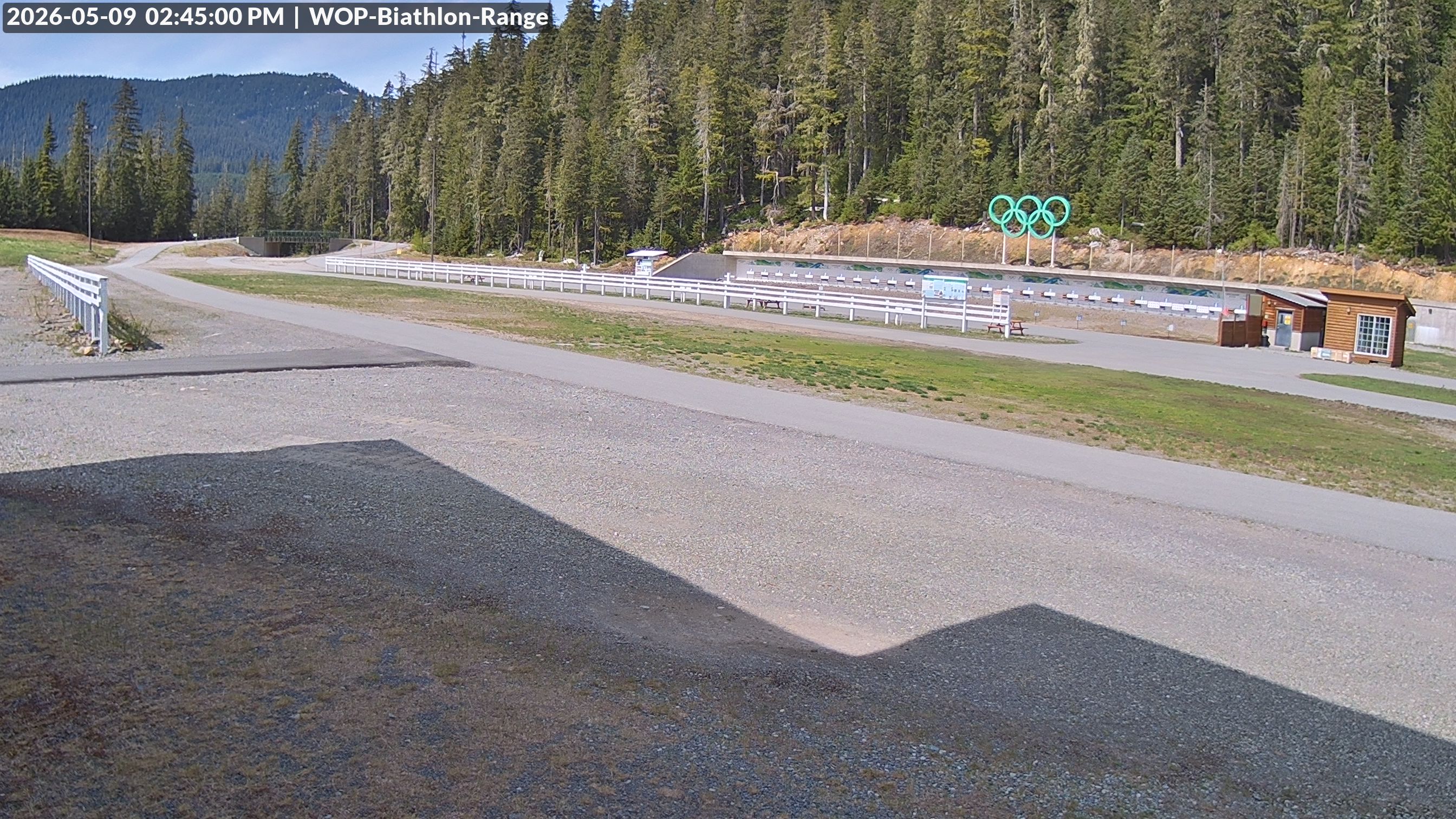 View looking North East to the Olympic Biathlon Range