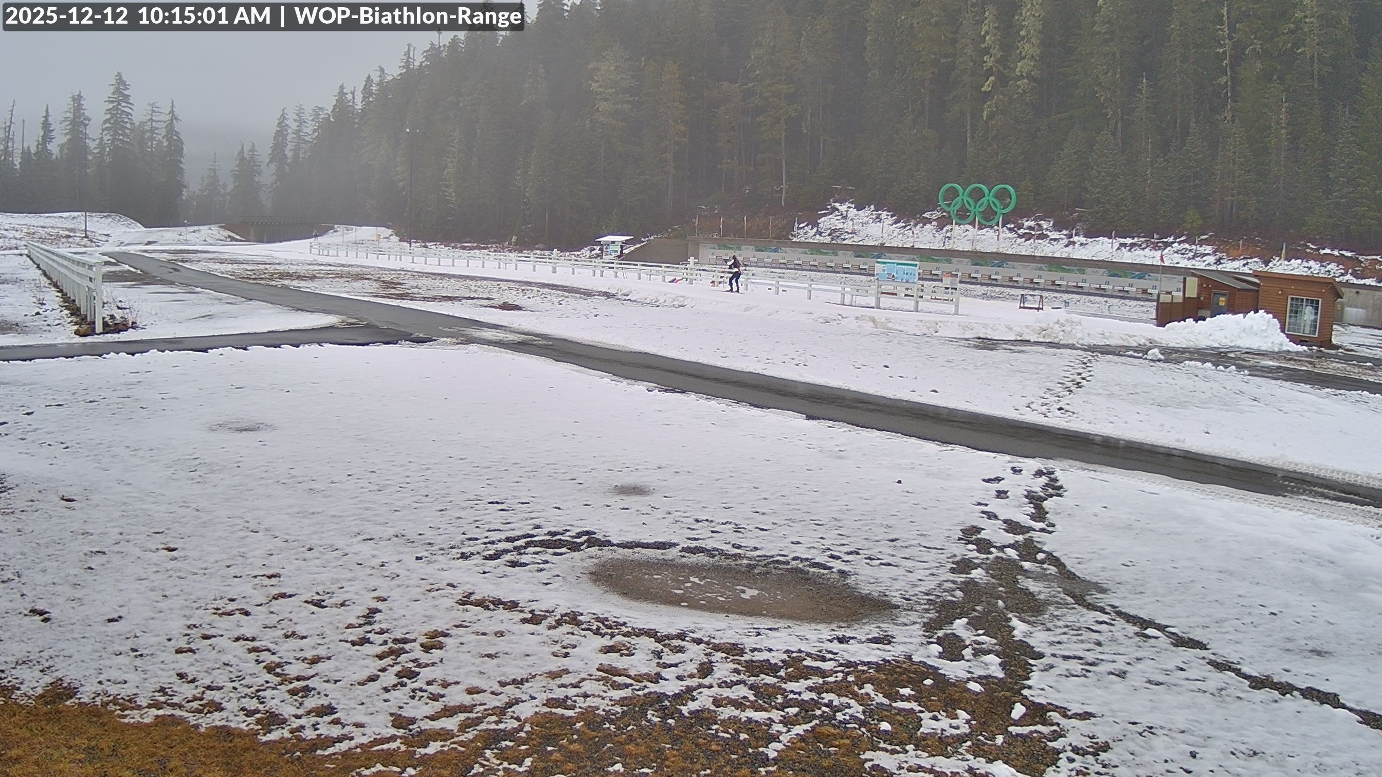 View looking North East to the Olympic Biathlon Range