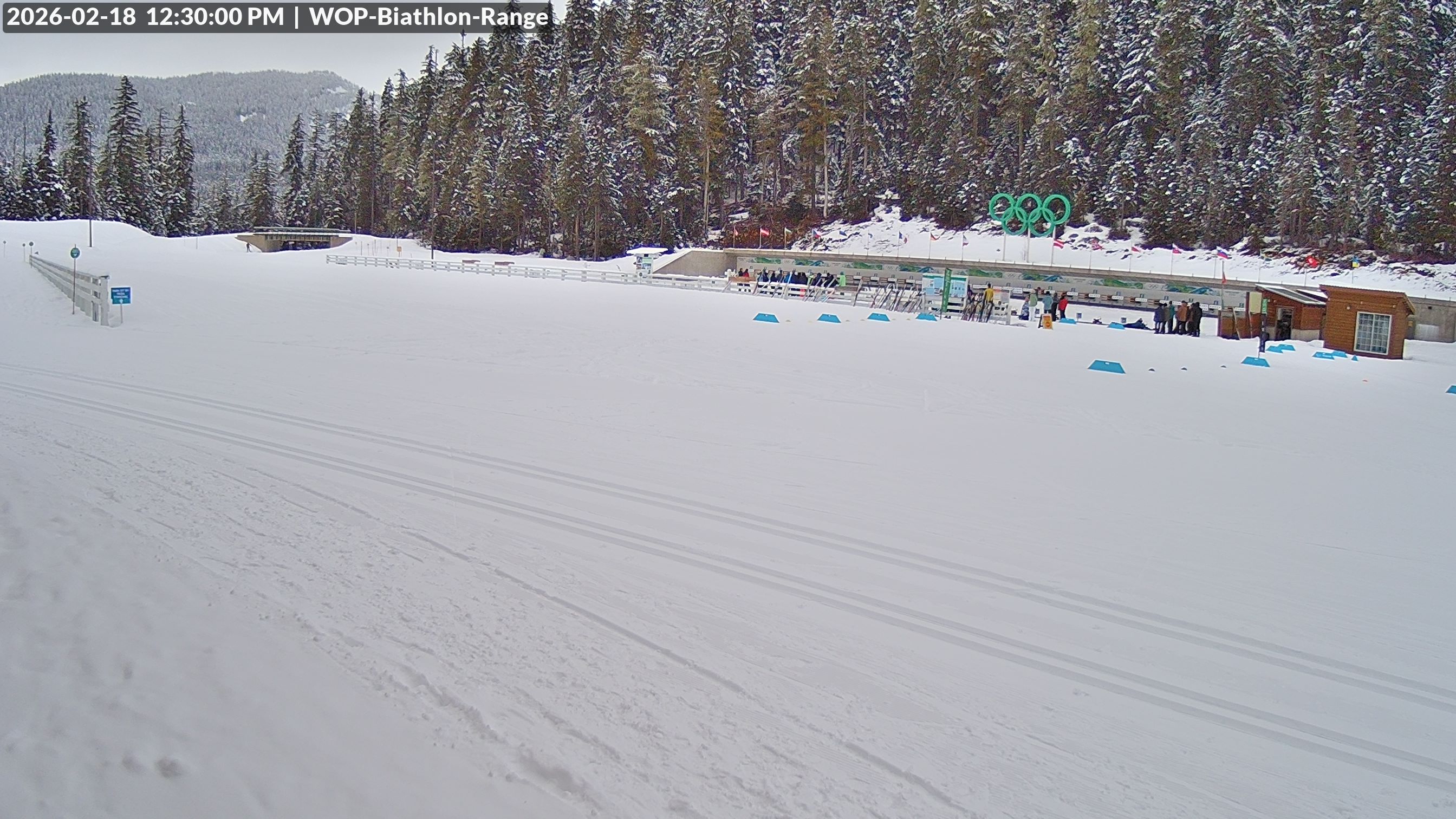 View looking North East to the Olympic Biathlon Range