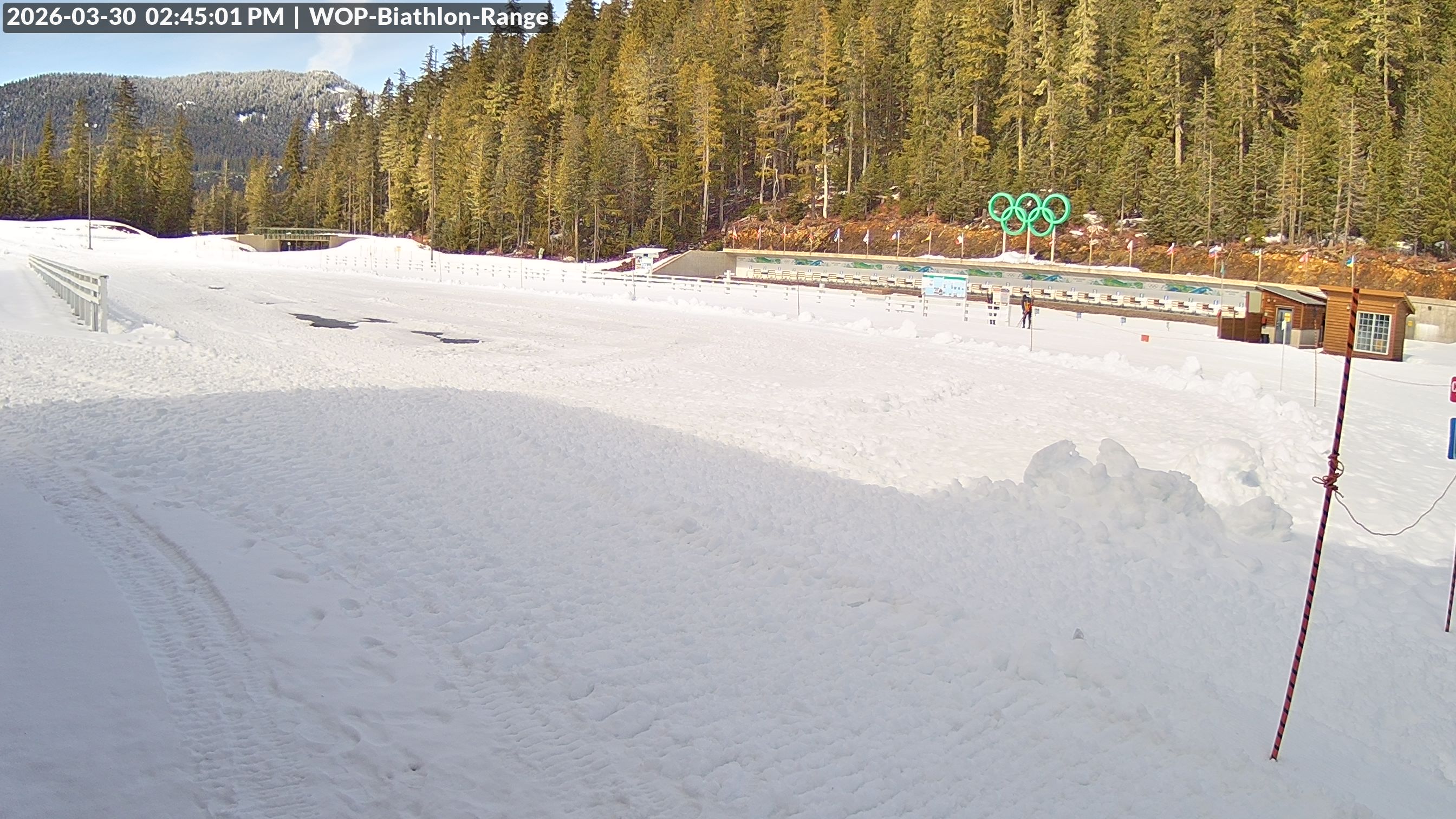 View looking North East to the Olympic Biathlon Range