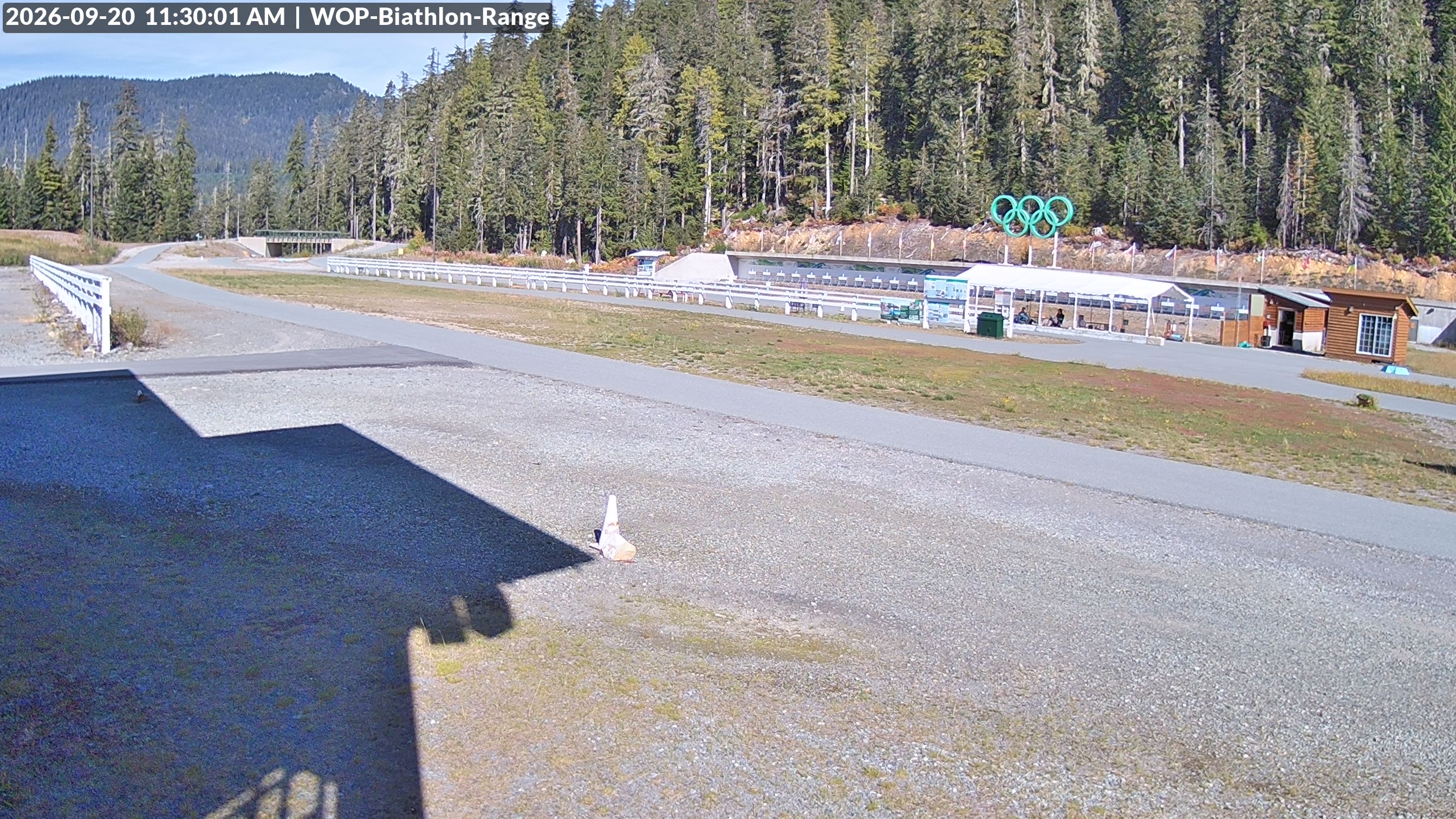 View looking North East to the Olympic Biathlon Range
