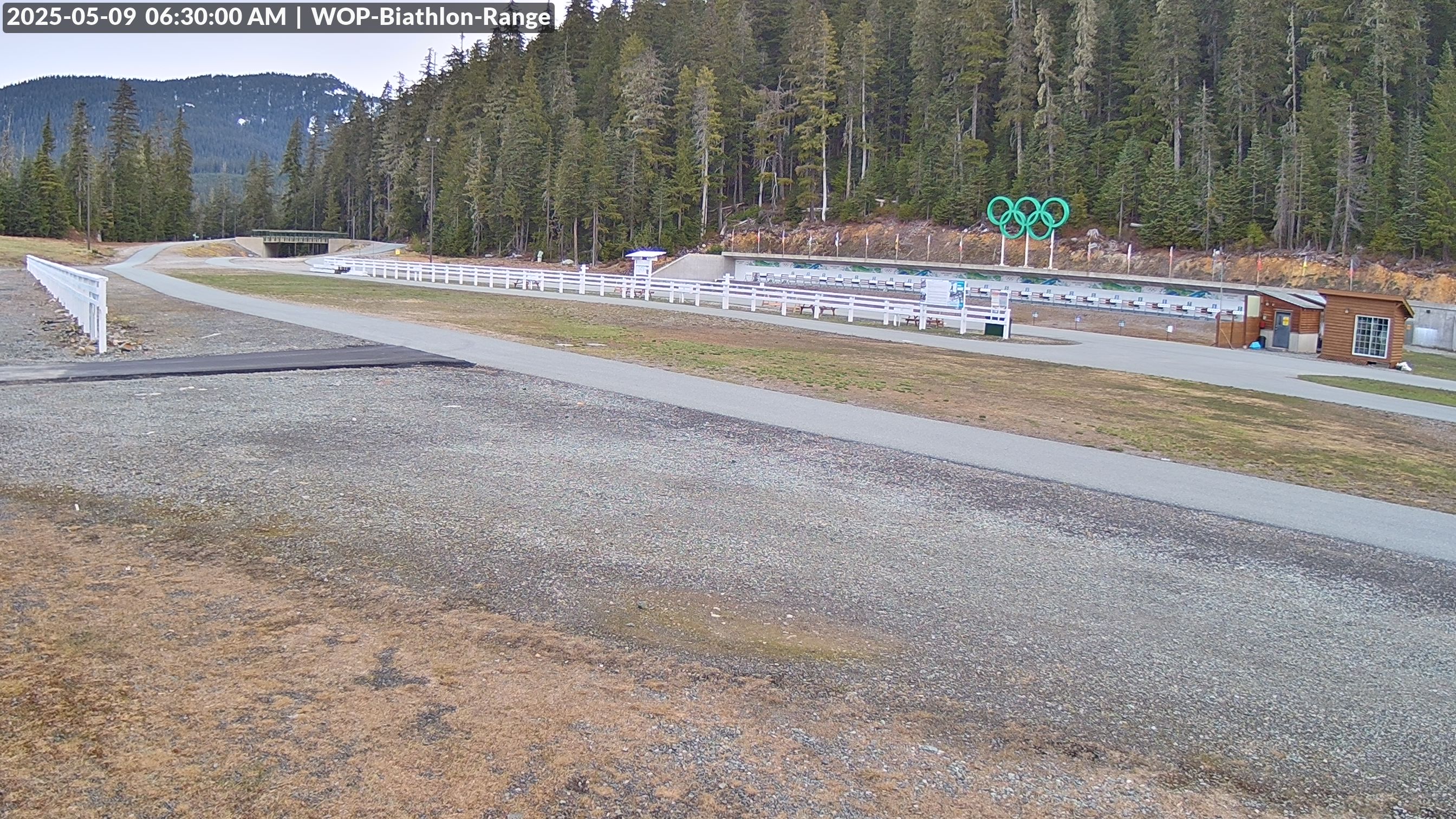 View looking North East to the Olympic Biathlon Range