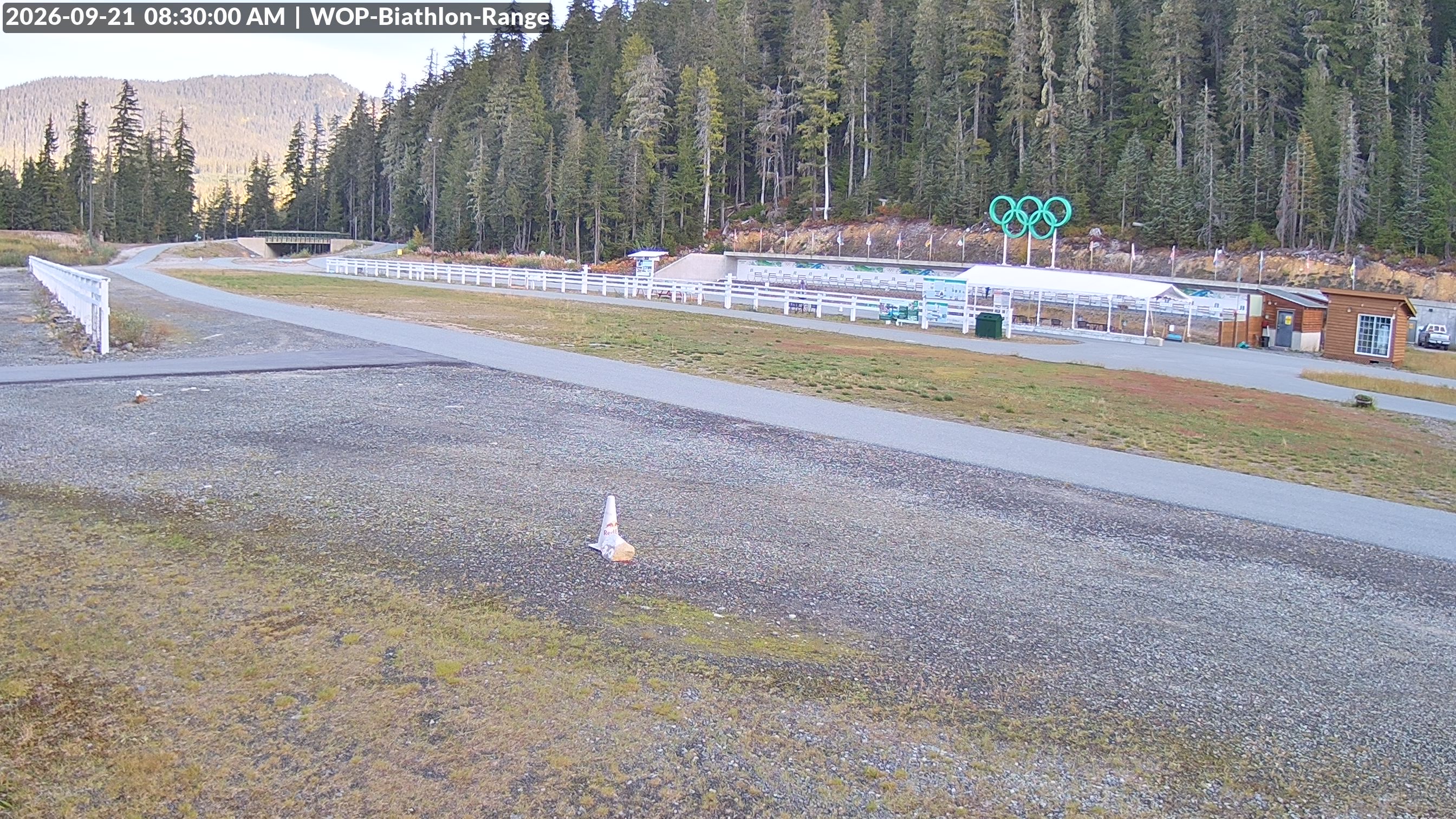 View looking North East to the Olympic Biathlon Range