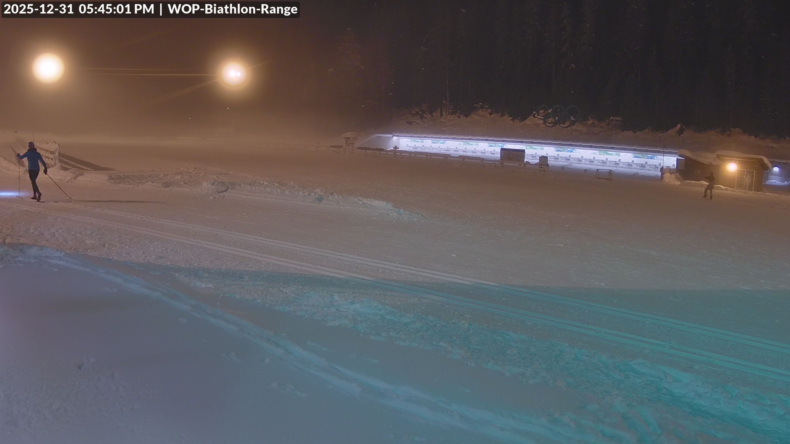 View looking North East to the Olympic Biathlon Range