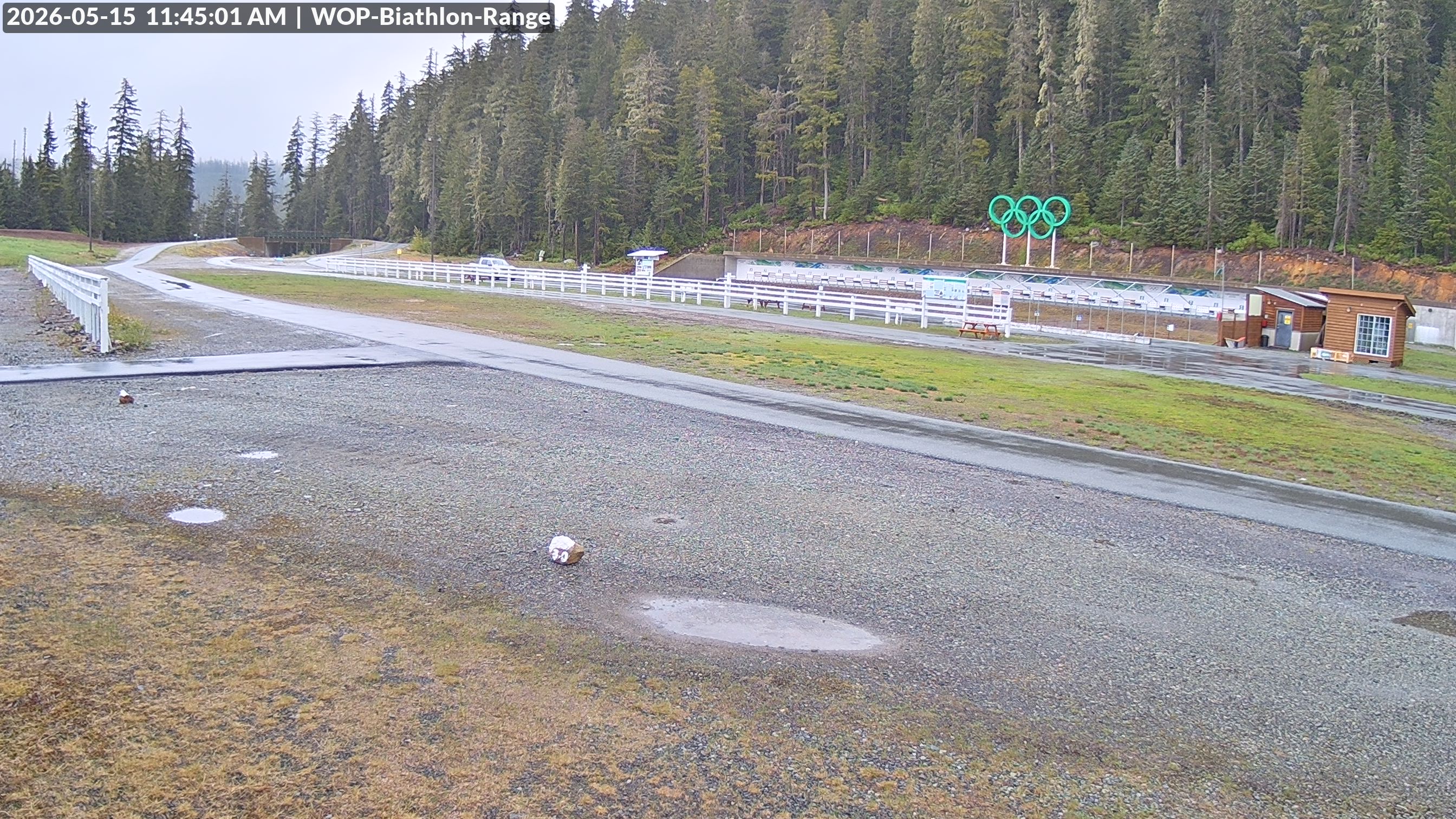 View looking North East to the Olympic Biathlon Range