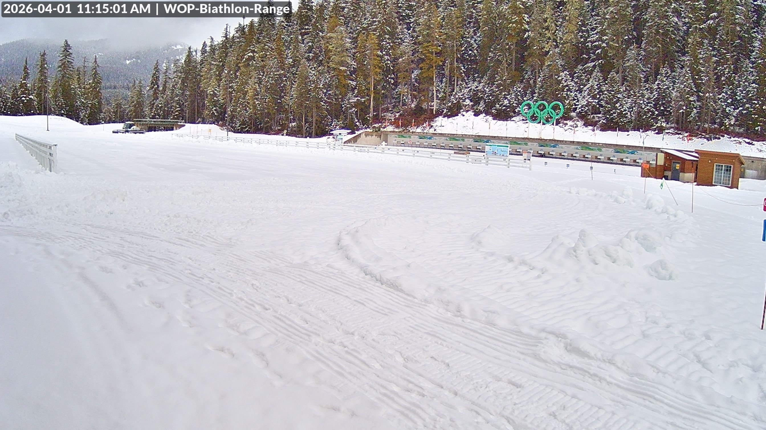 View looking North East to the Olympic Biathlon Range