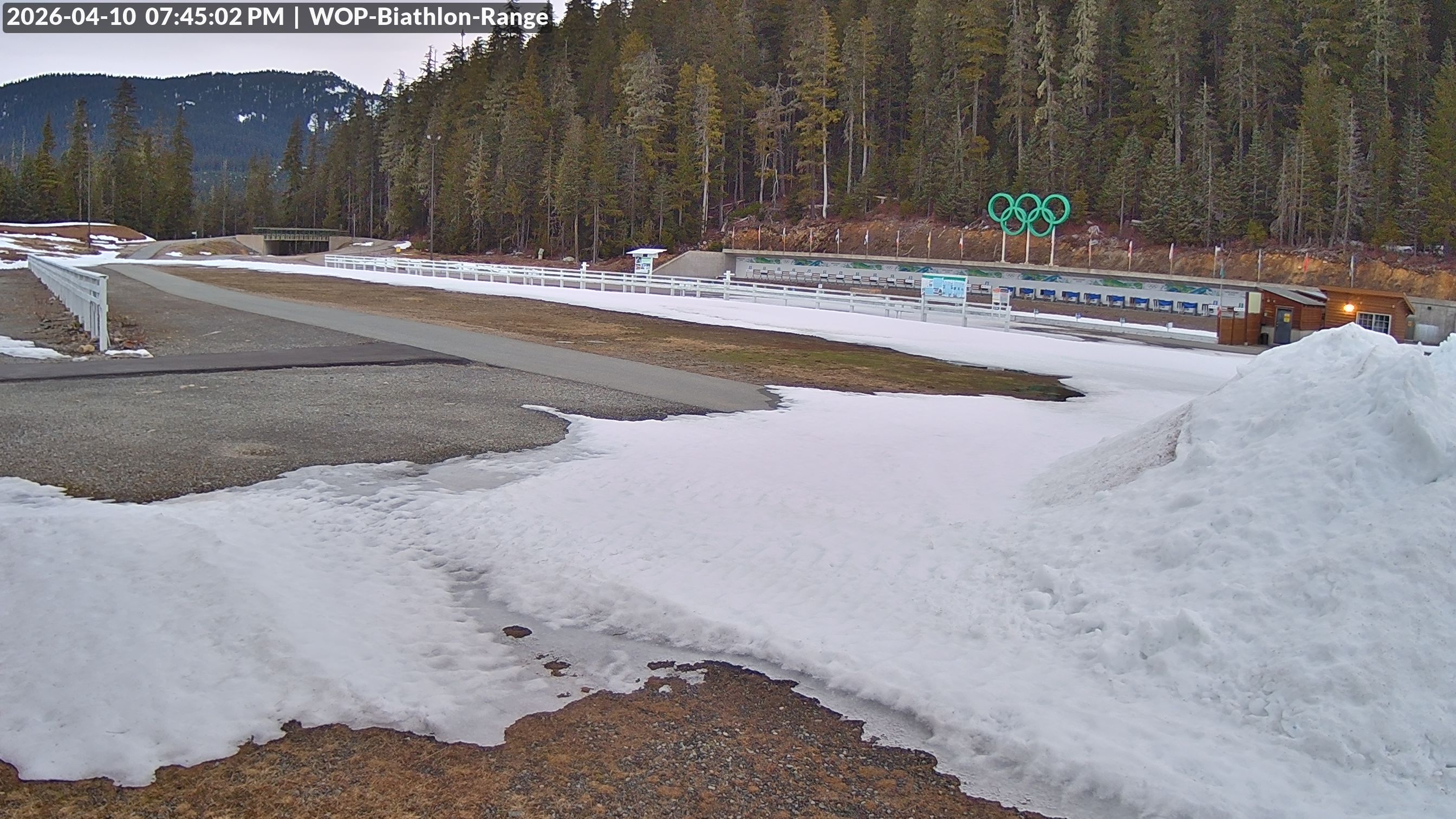 View looking North East to the Olympic Biathlon Range