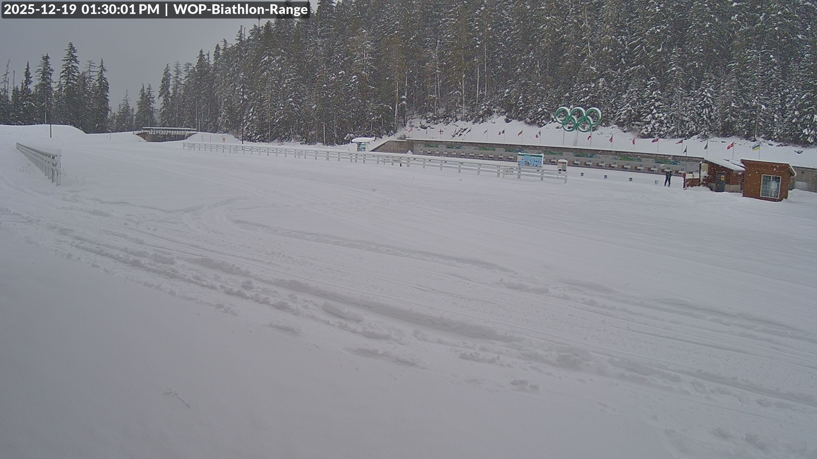 View looking North East to the Olympic Biathlon Range