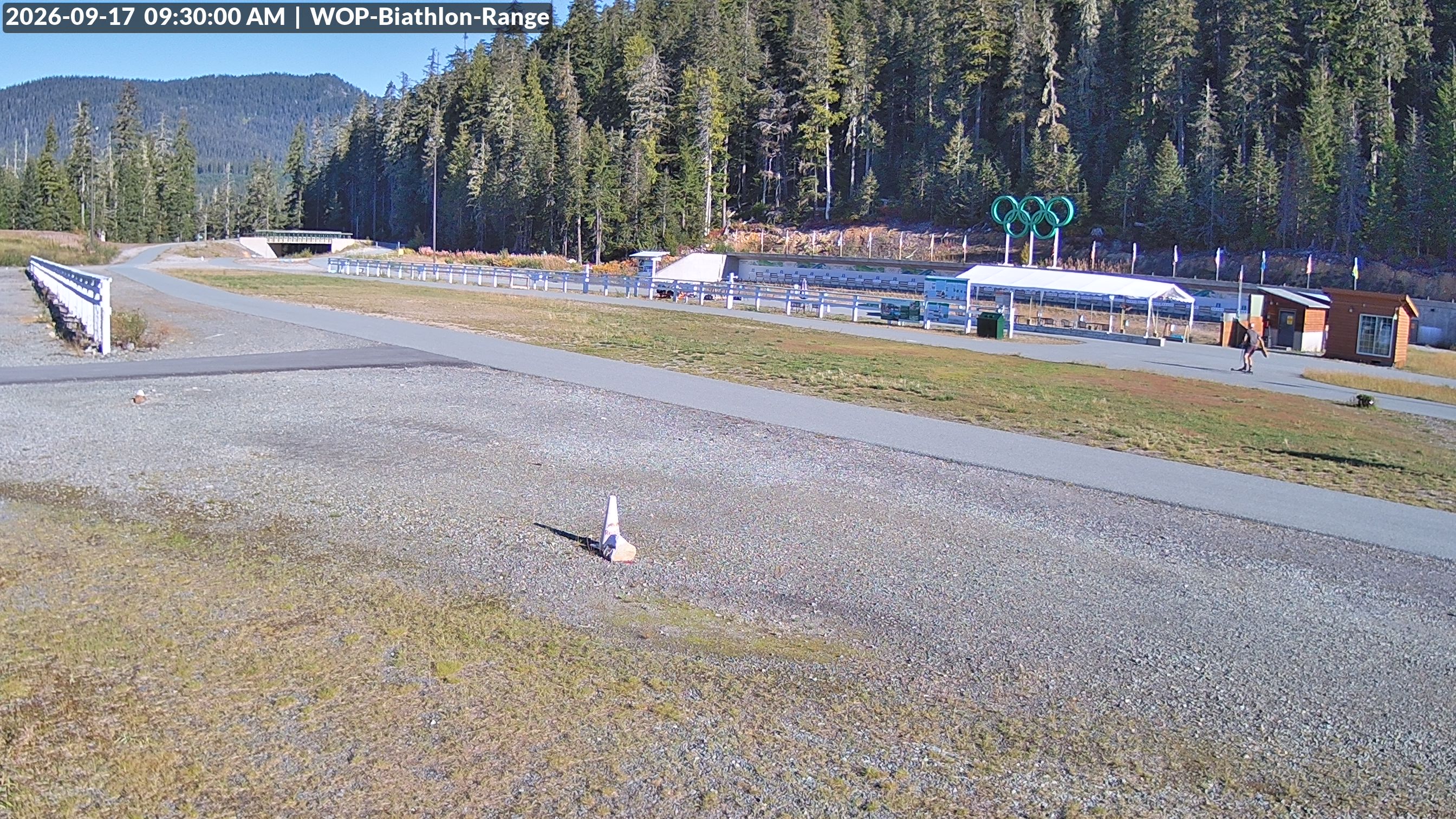 View looking North East to the Olympic Biathlon Range