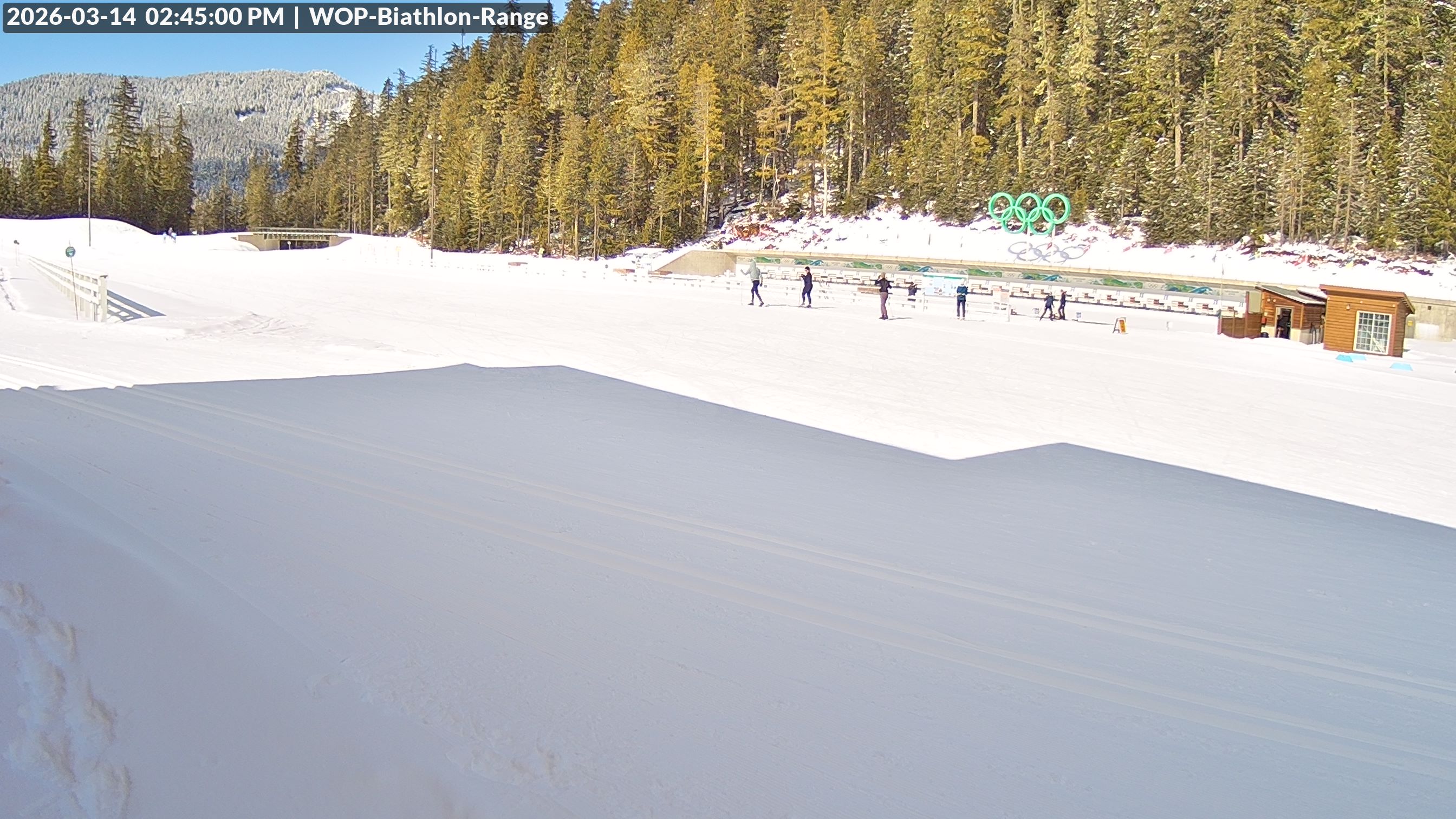 View looking North East to the Olympic Biathlon Range