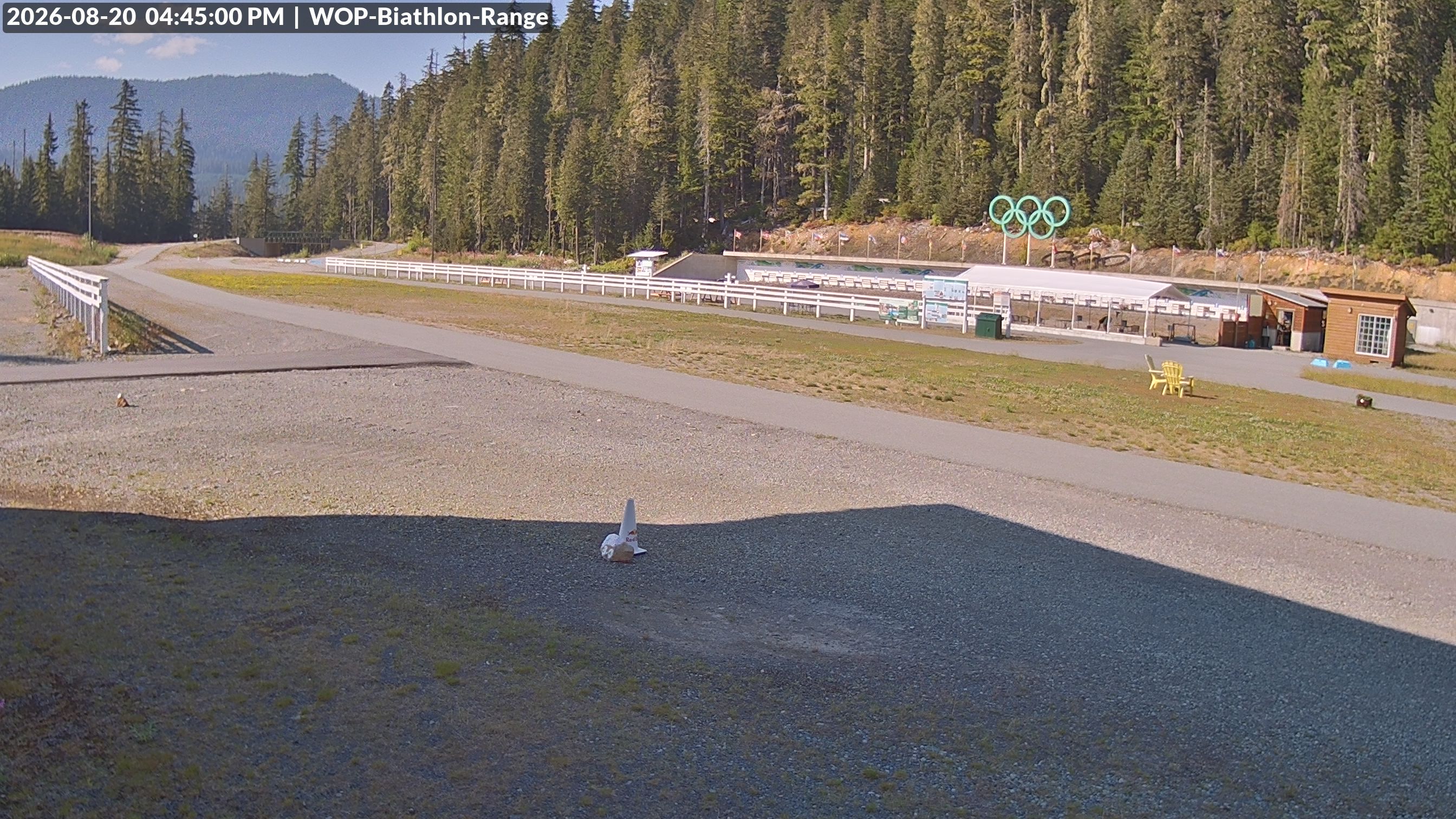 View looking North East to the Olympic Biathlon Range