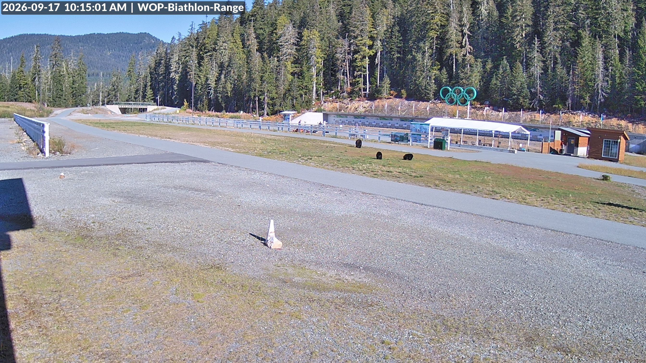 View looking North East to the Olympic Biathlon Range