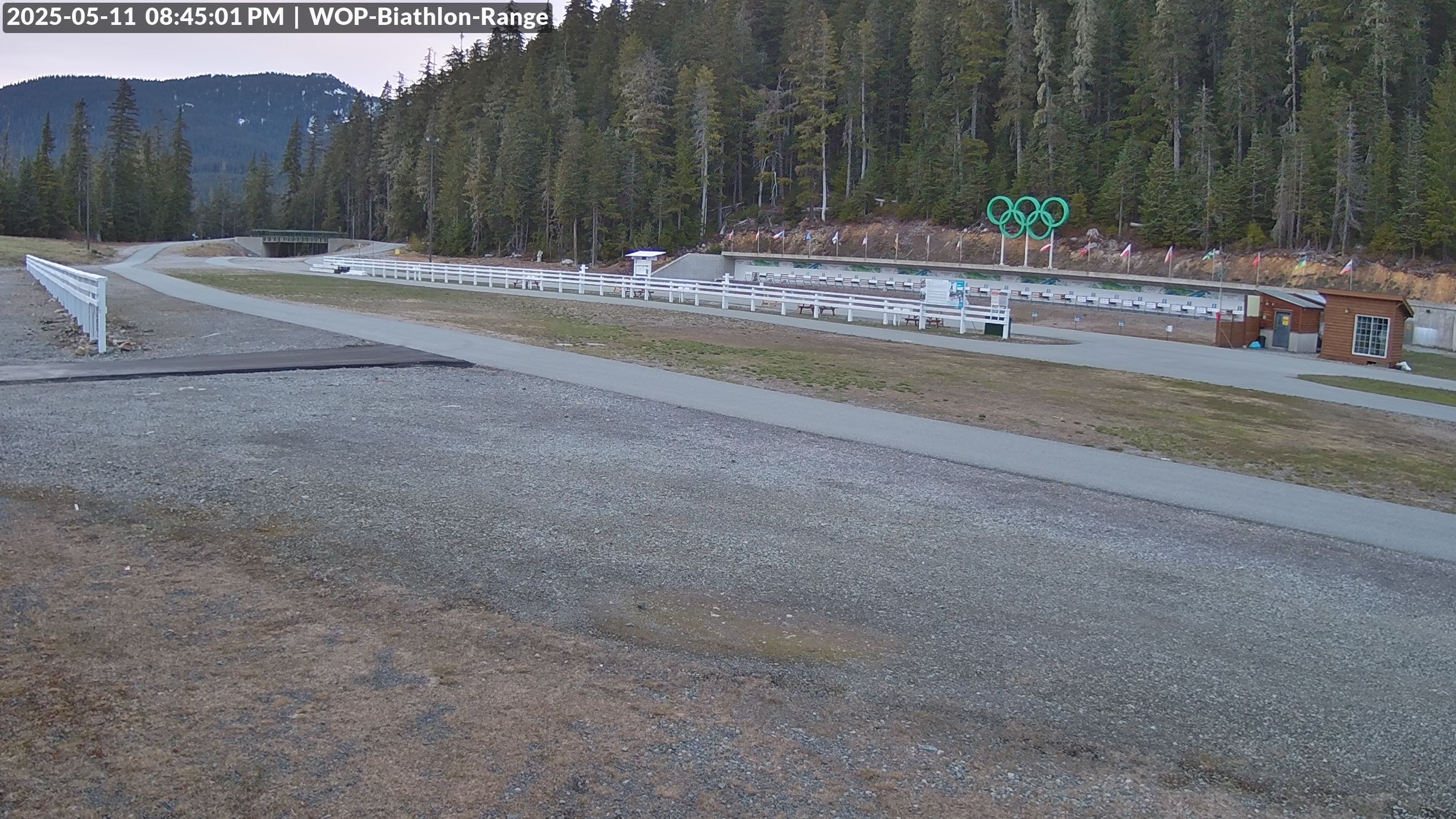 View looking North East to the Olympic Biathlon Range