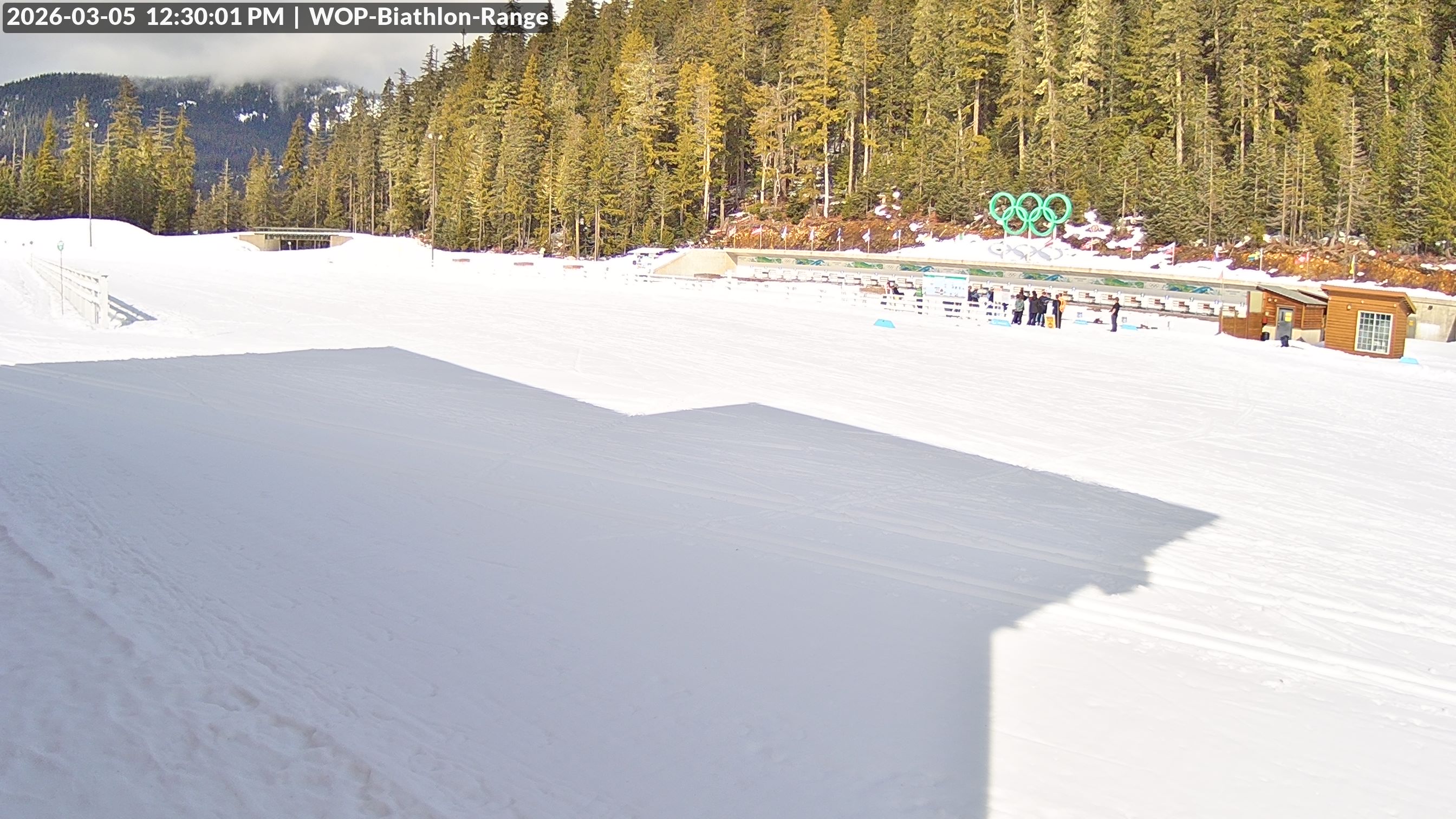 View looking North East to the Olympic Biathlon Range