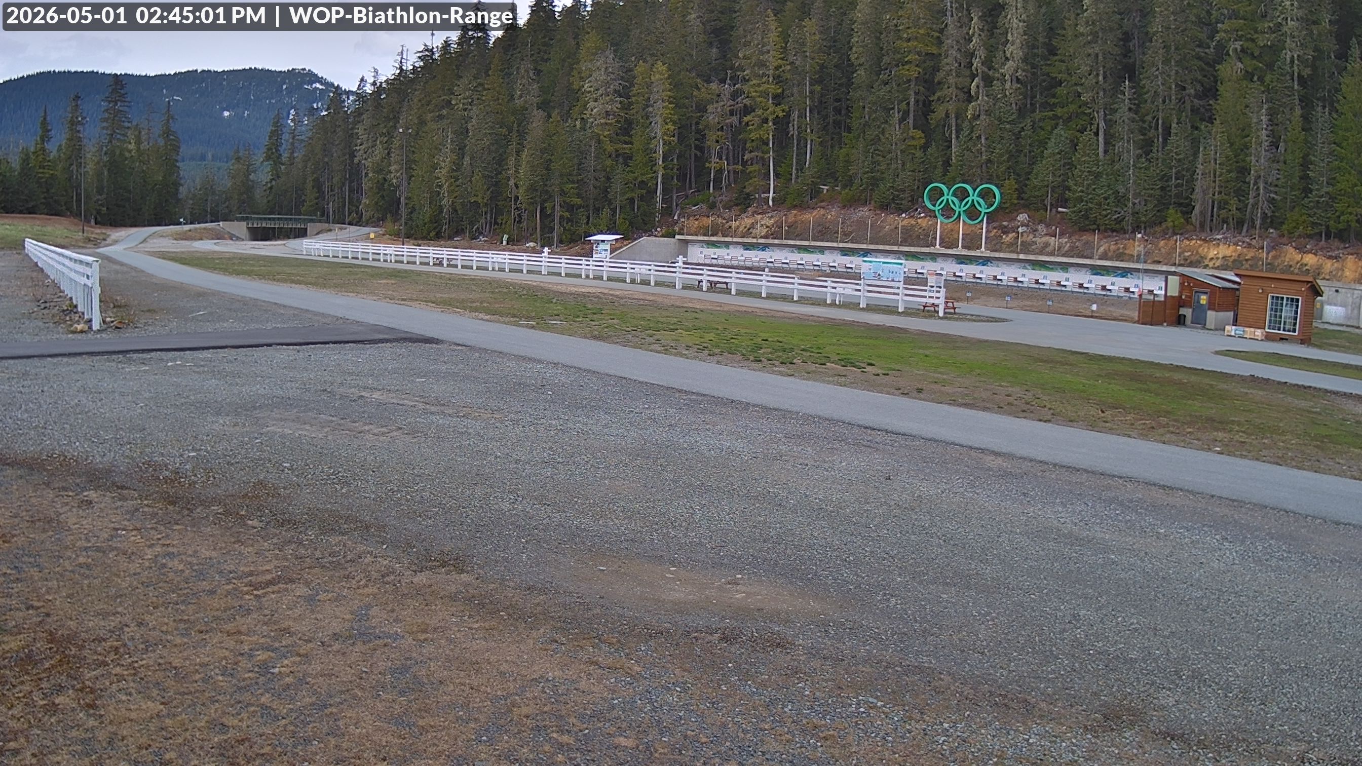 View looking North East to the Olympic Biathlon Range