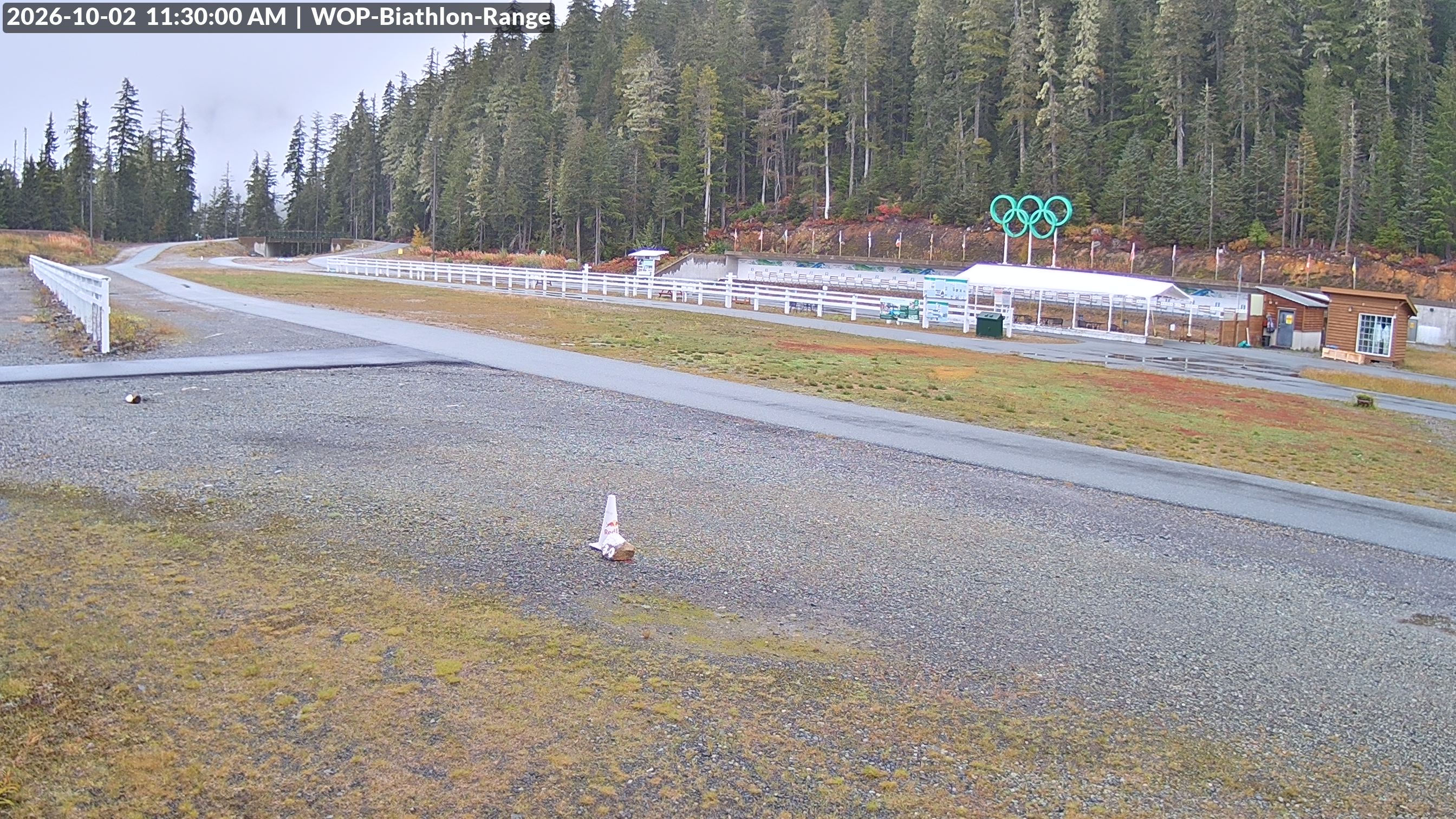 View looking North East to the Olympic Biathlon Range